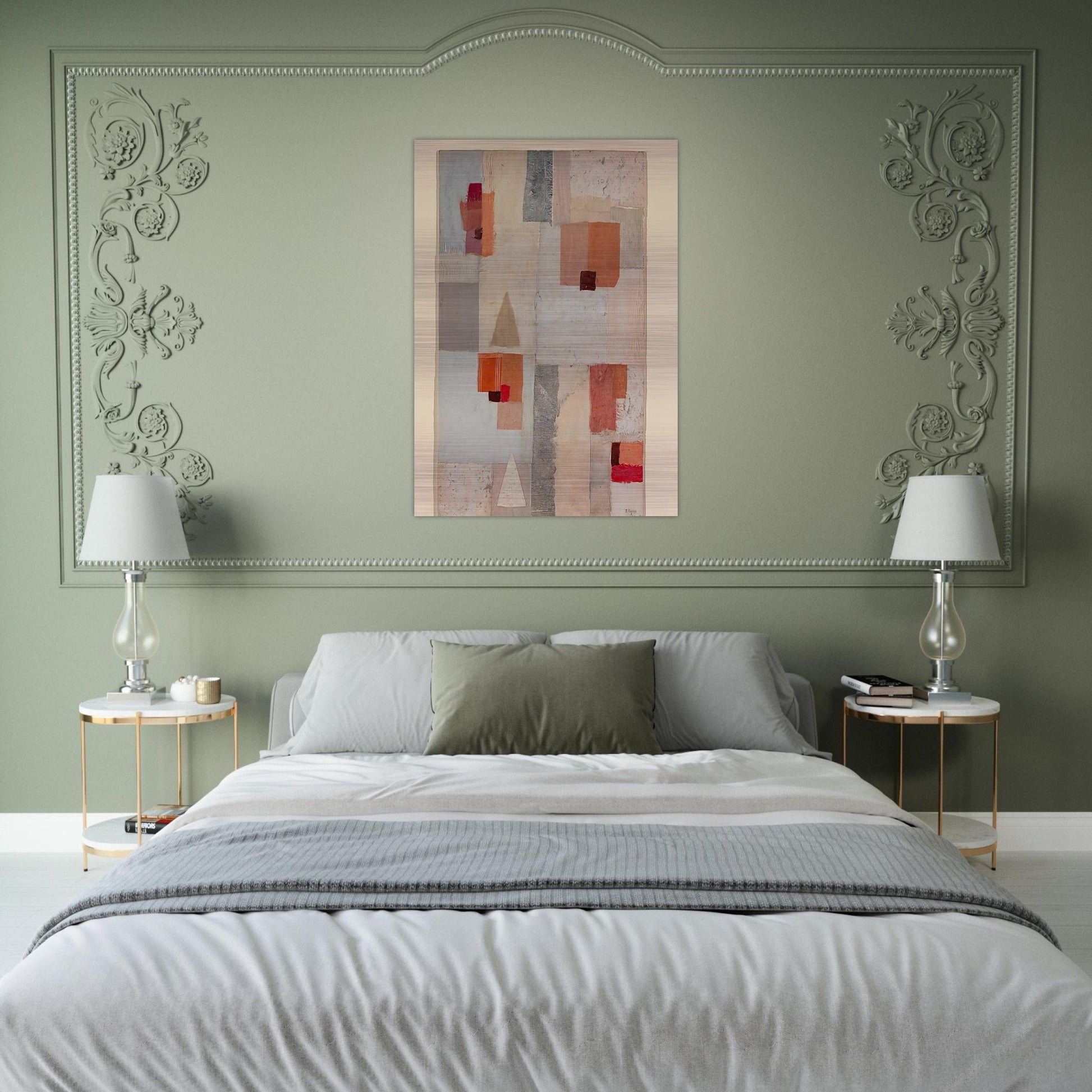 Untitled - 1954 - Anne Ryan Brushed Aluminum Print - 70x100 cm / 28x40 inches | Anne Ryan Aluminum Print | Anne Ryan Prints
