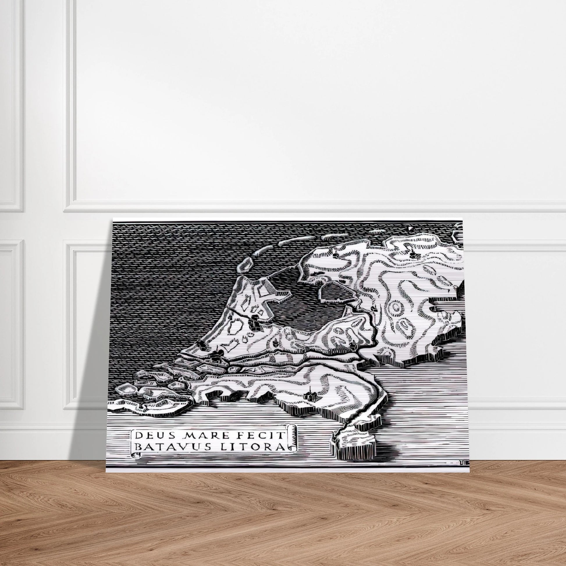 ESCHER (28) - MC Escher Brushed Aluminum Print - 70x100 cm / 28x40 inches | MC Escher Aluminum Print | MC Escher Prints