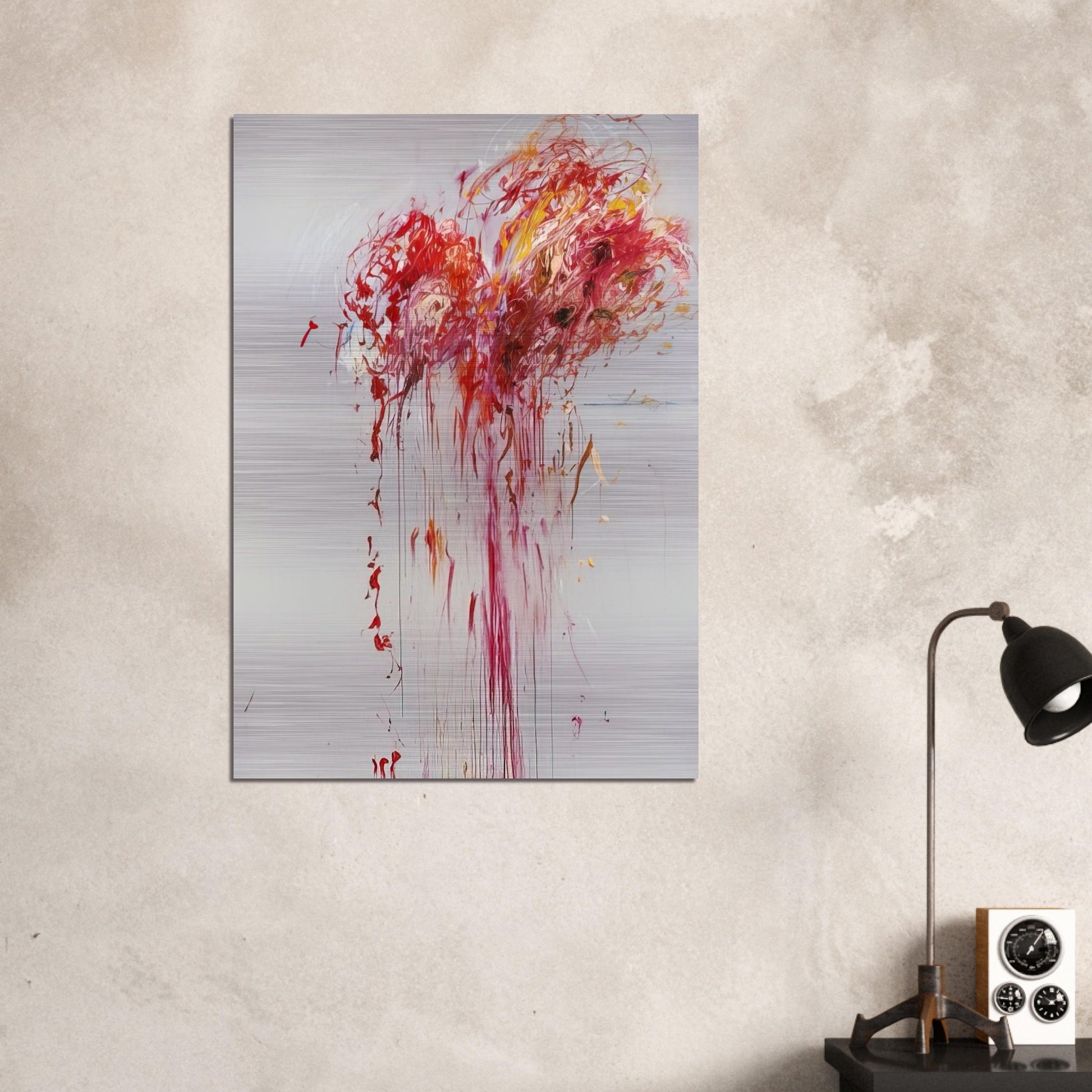 Nine Discourses on Commodus, Part VIII - Cy Twombly Brushed Aluminum Print - 70x100 cm / 28x40 inches | Cy Twombly Aluminum Print | Cy Twombly Prints