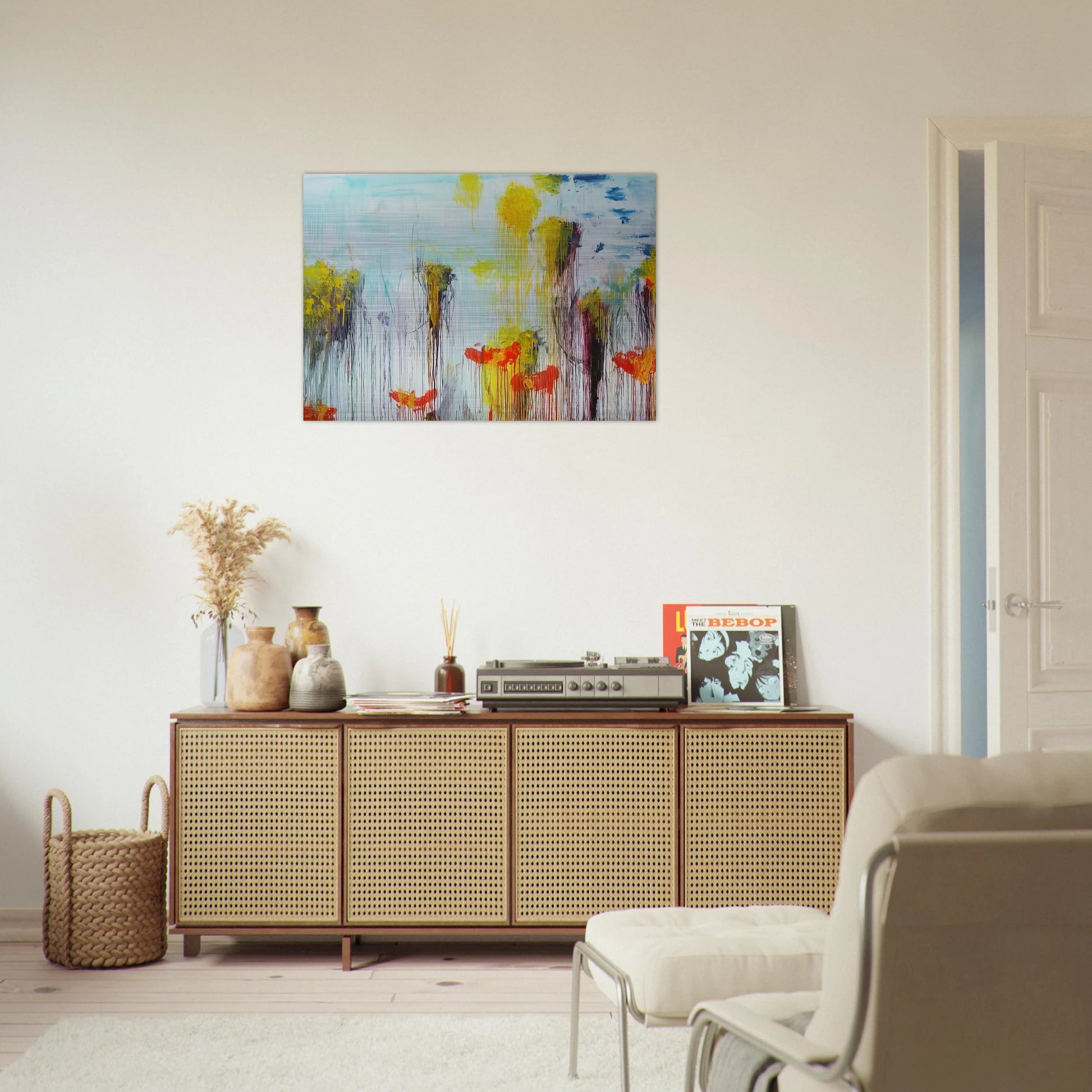 Lepanto, Part VII - Cy Twombly Brushed Aluminum Print - 70x100 cm / 28x40 inches | Cy Twombly Aluminum Print | Cy Twombly Prints