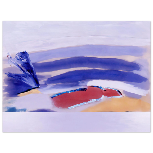 Ronnie Landfield - The Spaniard For Picasso - 1980  75x100 cm / 30x40inches Fine Art Poster