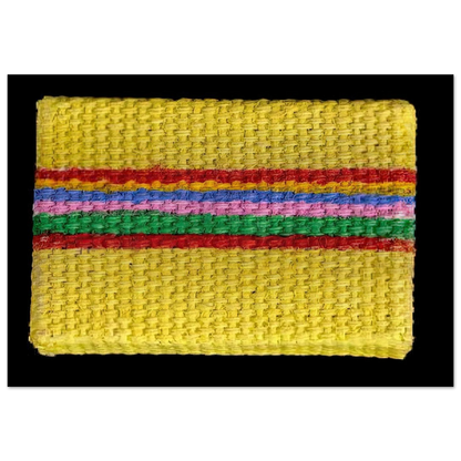 Micro-Painting - 1968 - Gene Davis Brushed Aluminum Print - 70x100 cm / 28x40 inches | Gene Davis Aluminum Print | Gene Davis Prints
