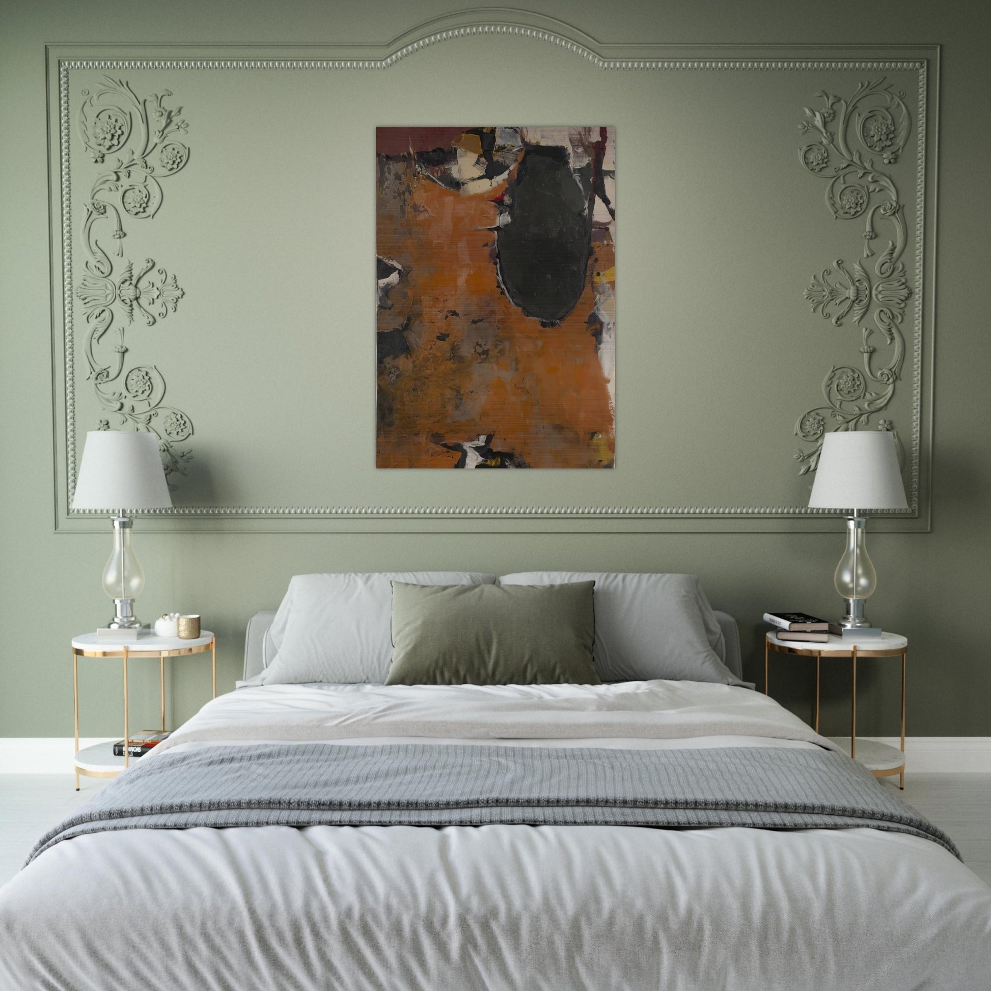Painting II - Richard Diebenkorn Brushed Aluminum Print - 70x100 cm / 28x40 inches | Richard Diebenkorn Aluminum Print | Richard Diebenkorn Prints