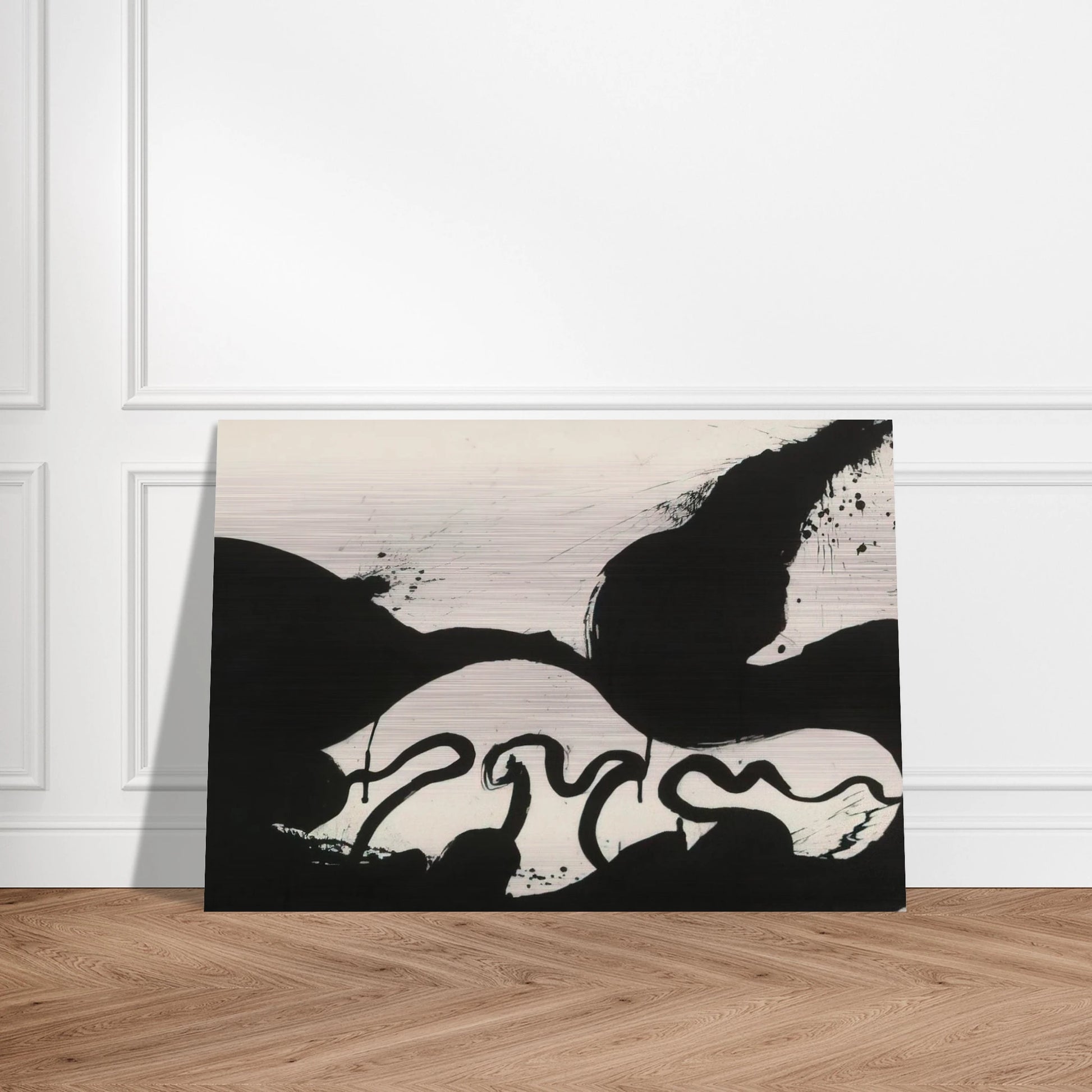 Untitled - 1973 - Norman Bluhm Brushed Aluminum Print - 70x100 cm / 28x40 inches | Norman Bluhm Aluminum Print | Norman Bluhm Prints