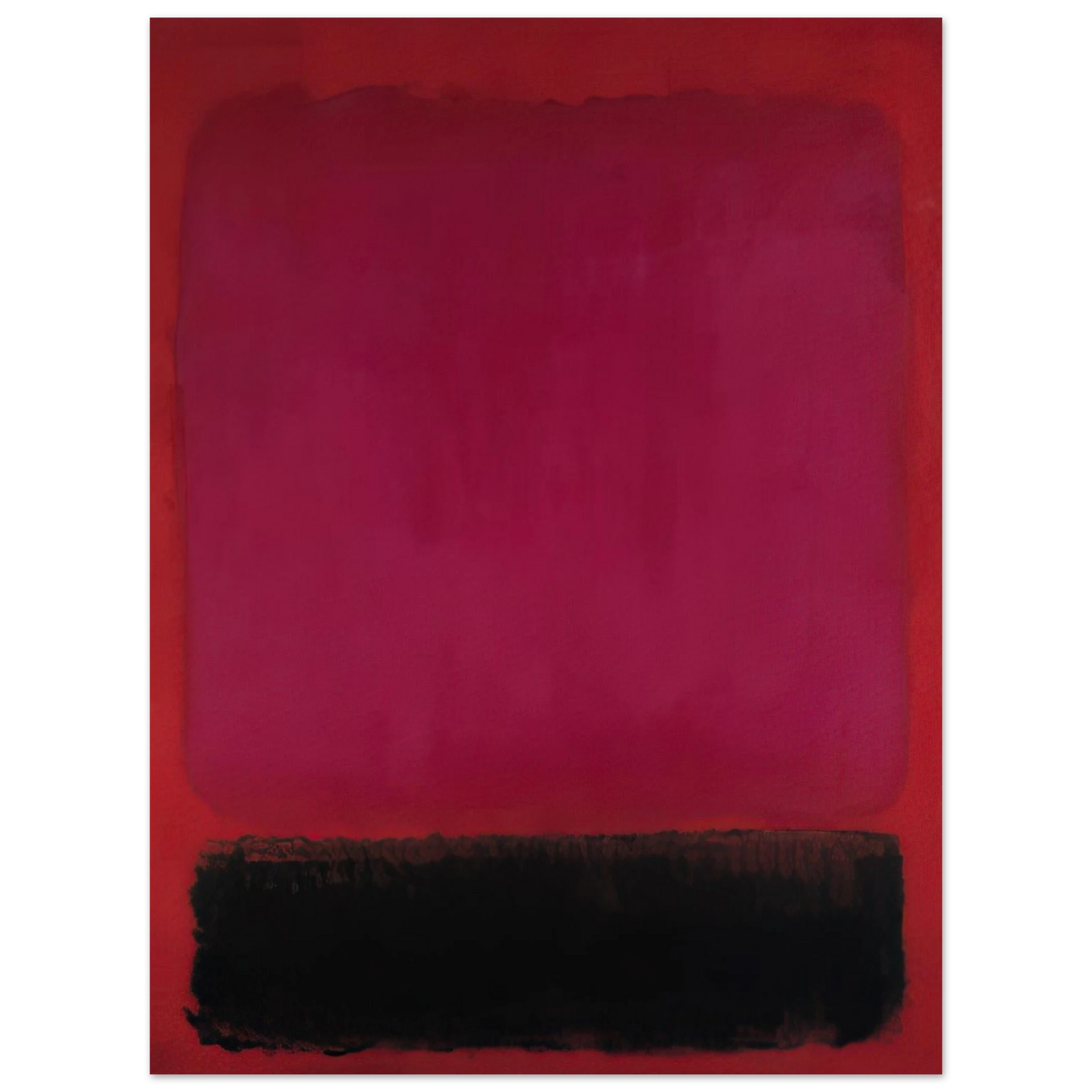 Mark Rothko - Untitled - 1967 Wall Art - 21x29.7 cm / 8x12" - Fine Art Poster-canvas - -