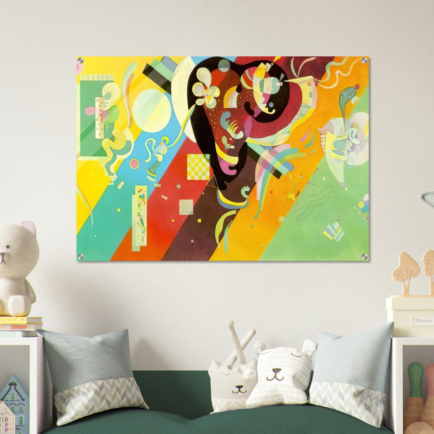 COMPOSITION IX 1936 - Wassily Kandinsky Acrylic Print - 70x100 cm / 28x40″ inches
