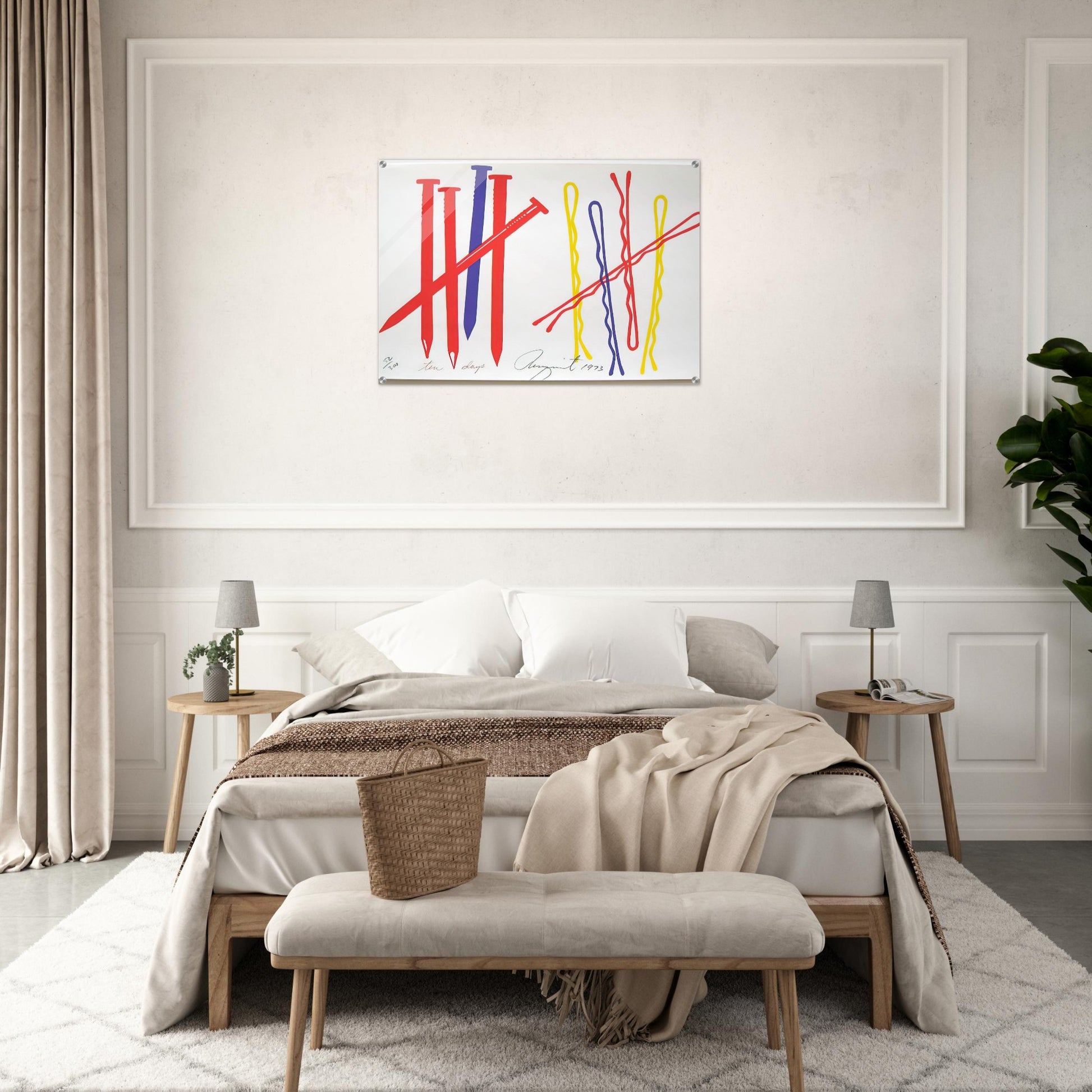 Ten Days - James Rosenquist Acrylic Print - 70x100 cm / 28x40″ inches