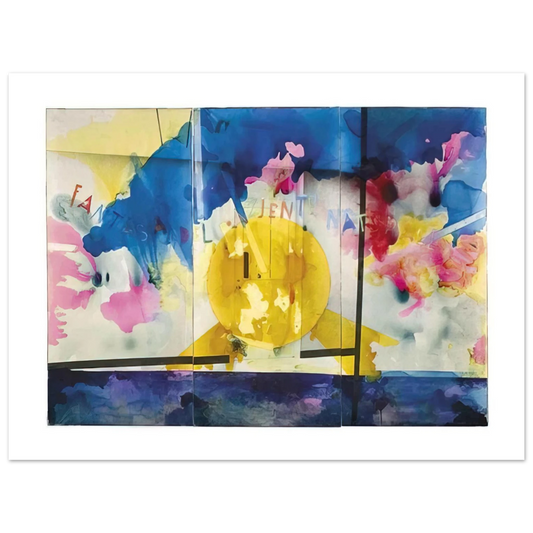 Mario Schifano - Fantasy of the Natural Patient - 1970  75x100 cm / 30x40inches Fine Art Poster