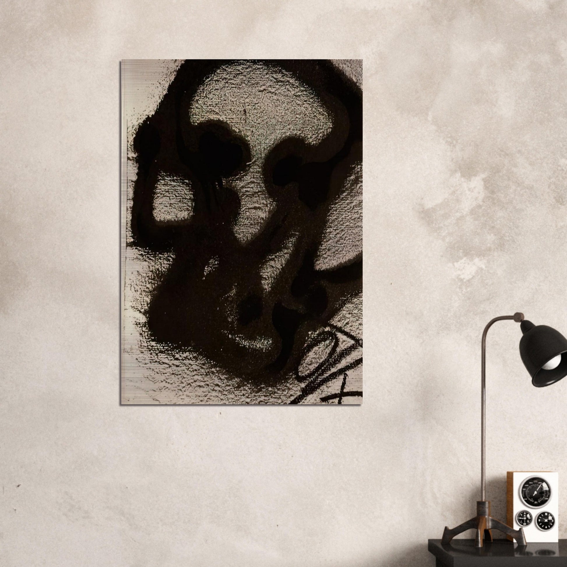 EQUATION III 1987 - Antoni Tapies Brushed Aluminum Print - 70x100 cm / 28x40 inches | Antoni Tapies Aluminum Print | Antoni Tapies Prints