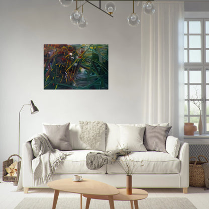 ABSTRACT PAINTING NO 439 - Gerhard Richter Brushed Aluminum Print - 70x100 cm / 28x40 inches | Gerhard Richter Aluminum Print | Gerhard Richter Prints