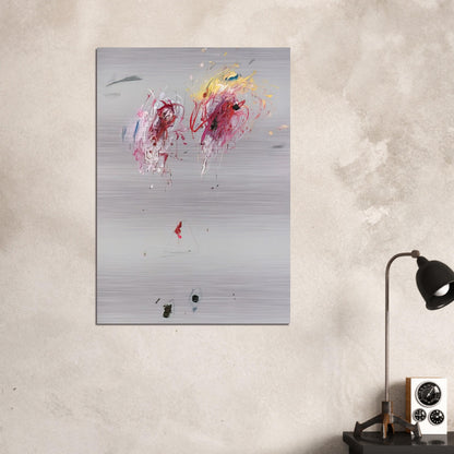 Nine Discourses on Commodus, Part IV - Cy Twombly Brushed Aluminum Print - 70x100 cm / 28x40 inches | Cy Twombly Aluminum Print | Cy Twombly Prints