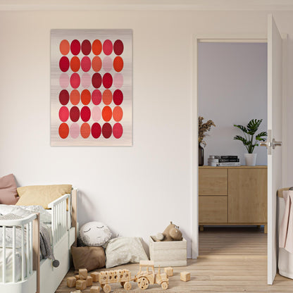 Red - 1966 - Thomas Downing Brushed Aluminum Print - 70x100 cm / 28x40 inches | Thomas Downing Aluminum Print | Thomas Downing Prints