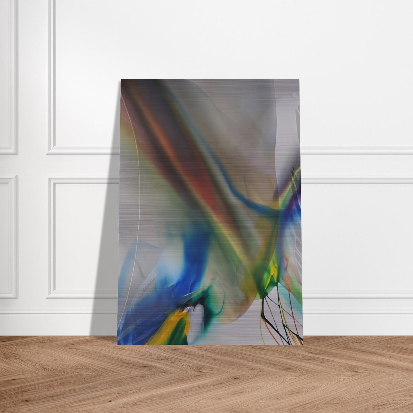 Phenomena Merlins Mantle - Paul Jenkins Brushed Aluminum Print - 70x100 cm / 28x40 inches | Paul Jenkins Aluminum Print | Paul Jenkins Prints