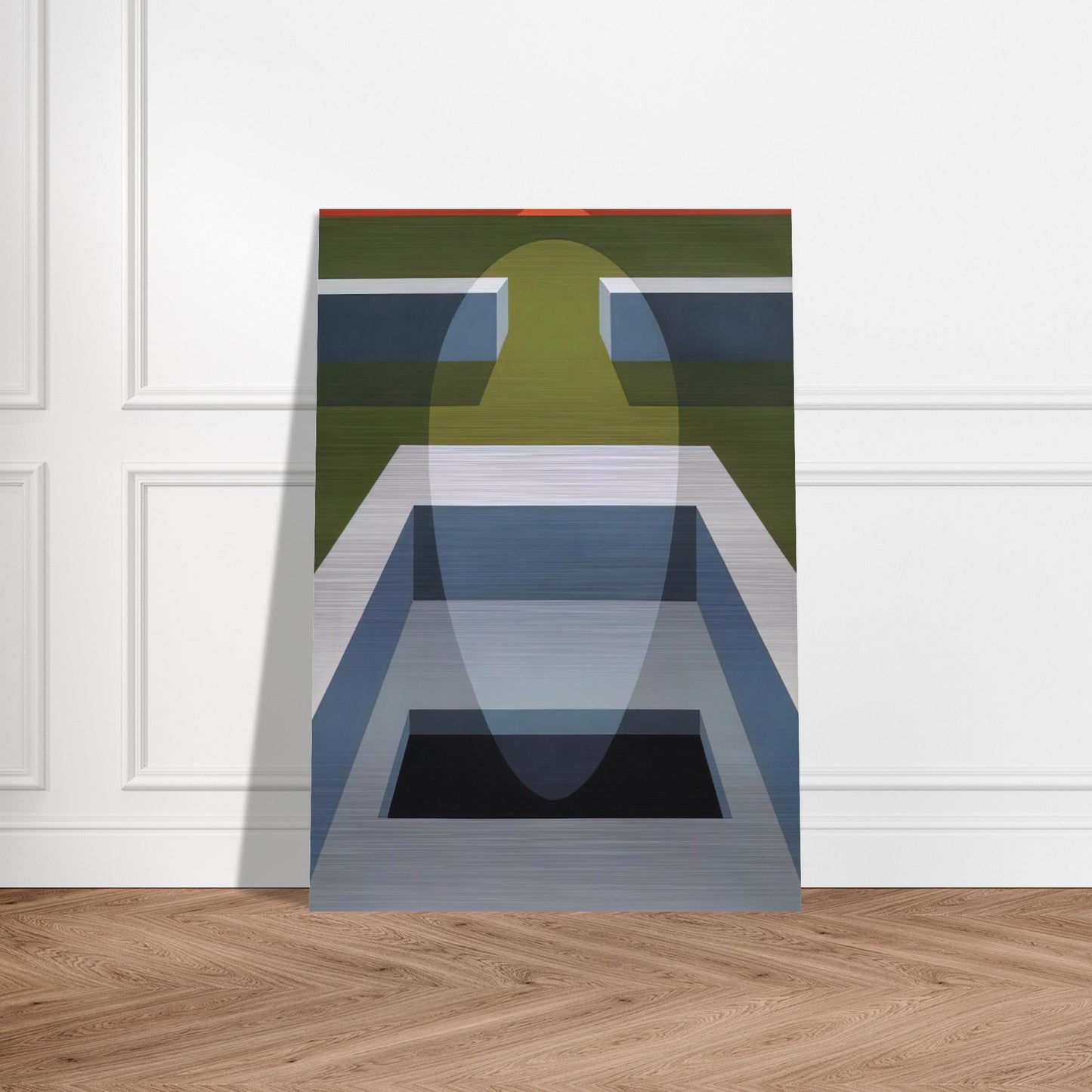 Transection No. 7 - 1970 - Clarence Holbrook Carter Brushed Aluminum Print - 70x100 cm / 28x40 inches | Clarence Holbrook Carter Aluminum Print | Clarence Holbrook Carter Prints