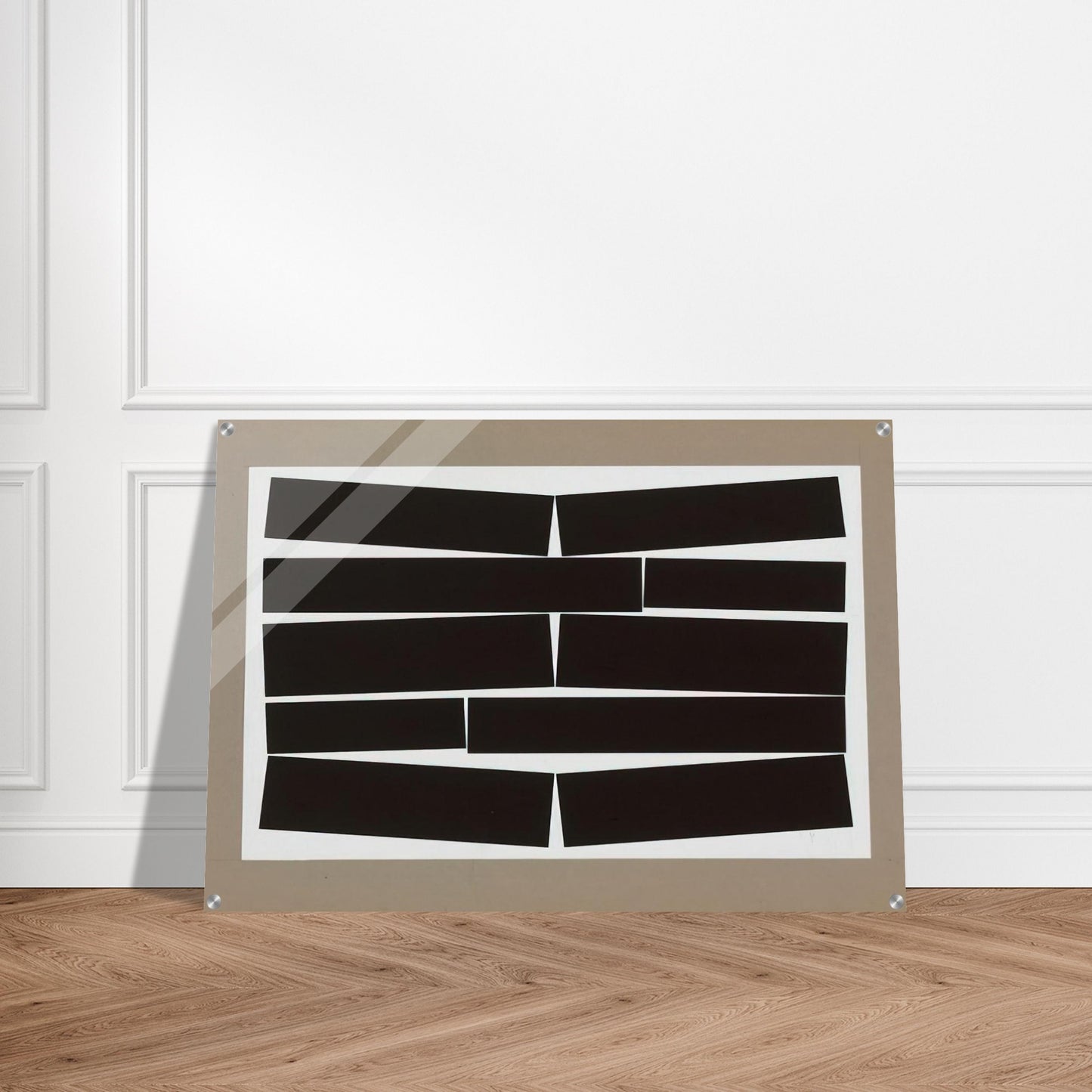 Metaesquema Dois brancos - 1958 - Helio Oiticica Acrylic Print - 70x100 cm / 28x40″ inches