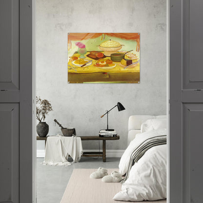 STILL LIFE - Fernando Botero Acrylic Print - 70x100 cm / 28x40″ inches