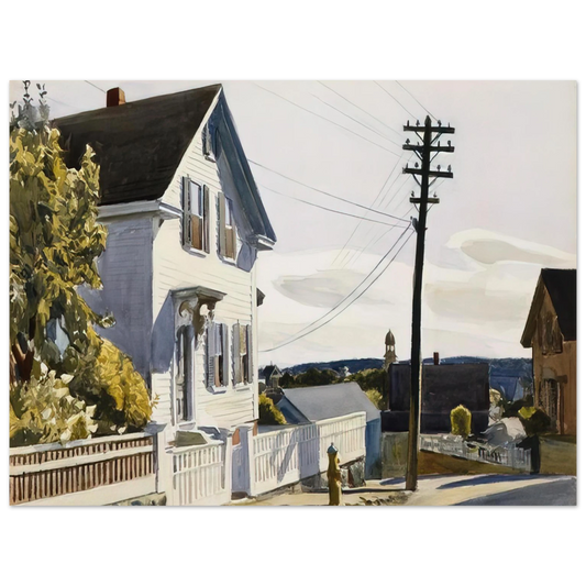Edward Hopper - Adam s House Fine Art Poster