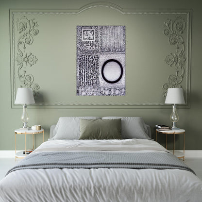 Circle by the Falling Waters - 1980 - Richard Pousette-Dart Brushed Aluminum Print - 70x100 cm / 28x40 inches | Richard Pousette-Dart Aluminum Print | Richard Pousette-Dart Prints