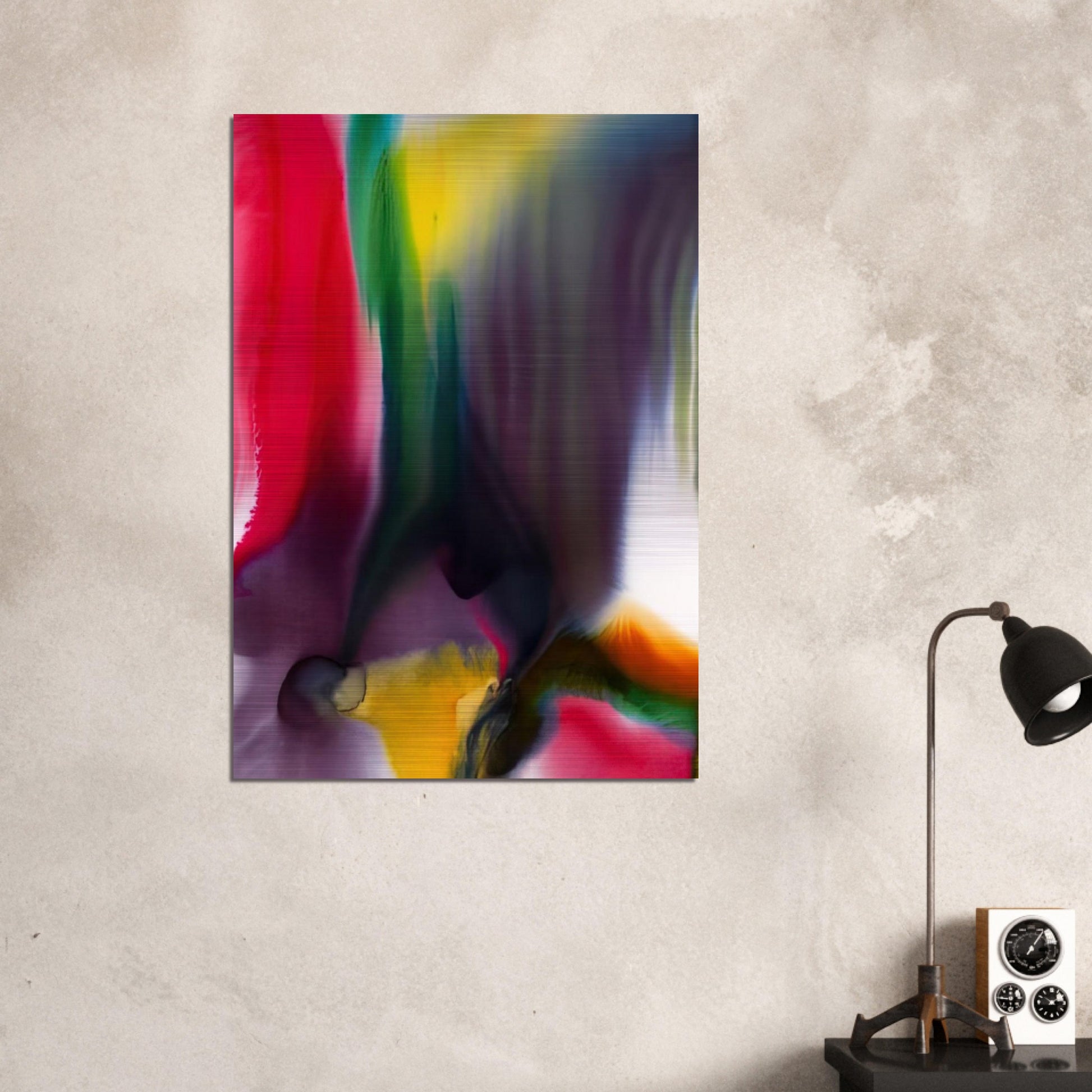 Phenomena Agate Bridge - Paul Jenkins Brushed Aluminum Print - 70x100 cm / 28x40 inches | Paul Jenkins Aluminum Print | Paul Jenkins Prints