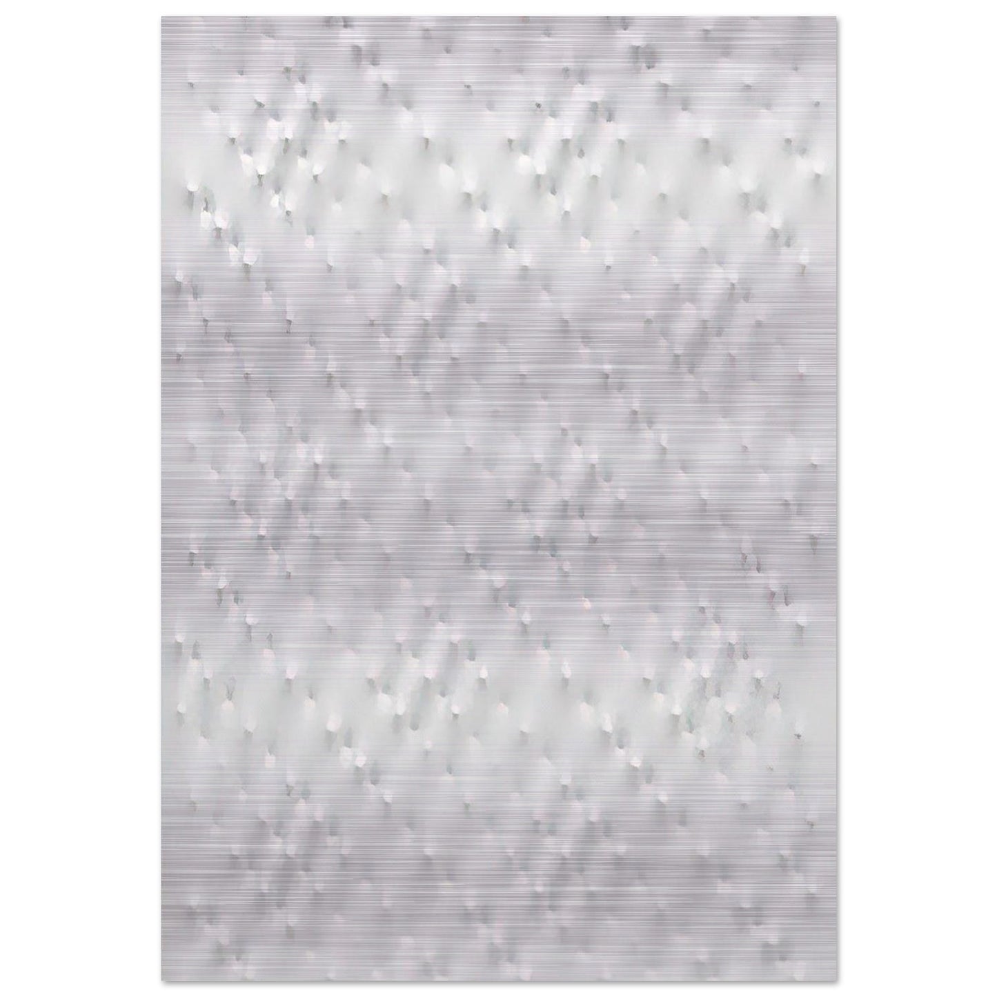 Superficie bianca - 2005 - Enrico Castellani Brushed Aluminum Print - 70x100 cm / 28x40 inches | Enrico Castellani Aluminum Print | Enrico Castellani Prints