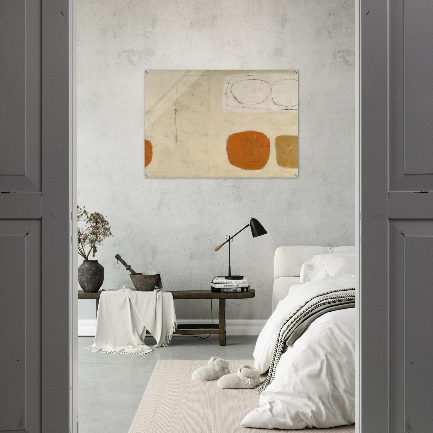 Painting - 1959 - William Scott Acrylic Print - 70x100 cm / 28x40″ inches
