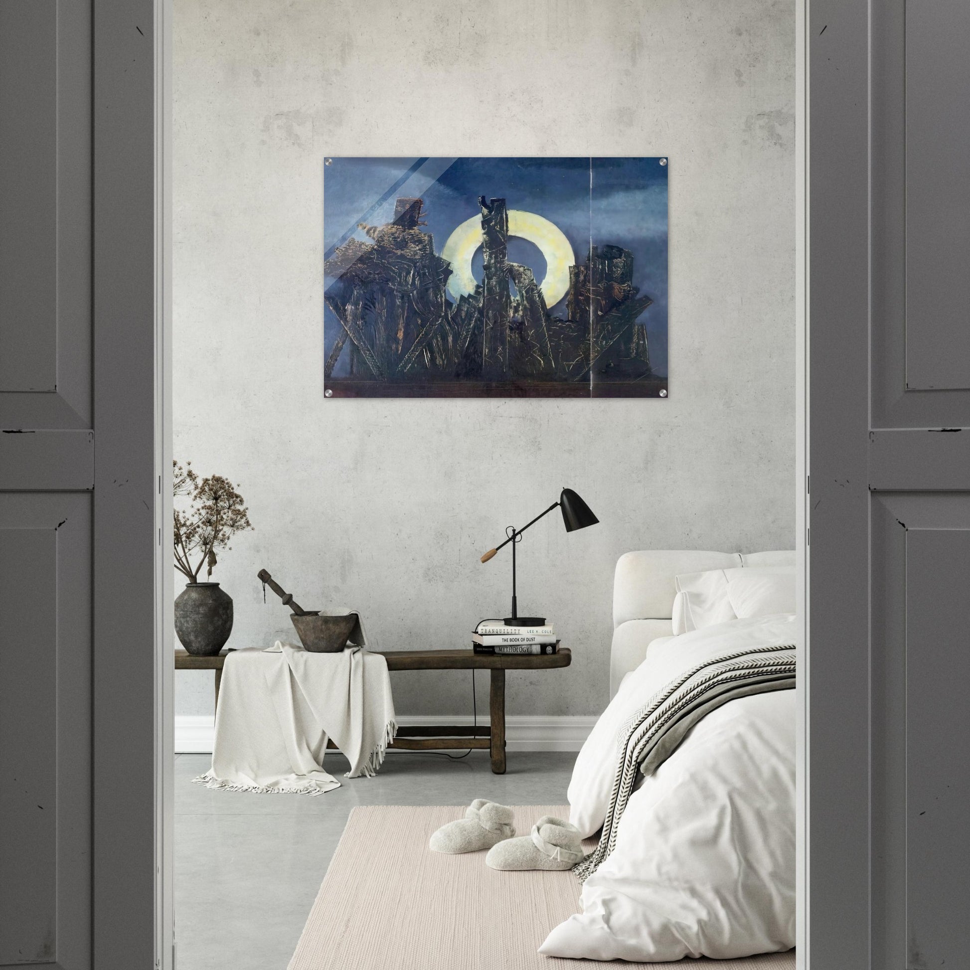 The large forest - Max Ernst Acrylic Print - 70x100 cm / 28x40″ inches
