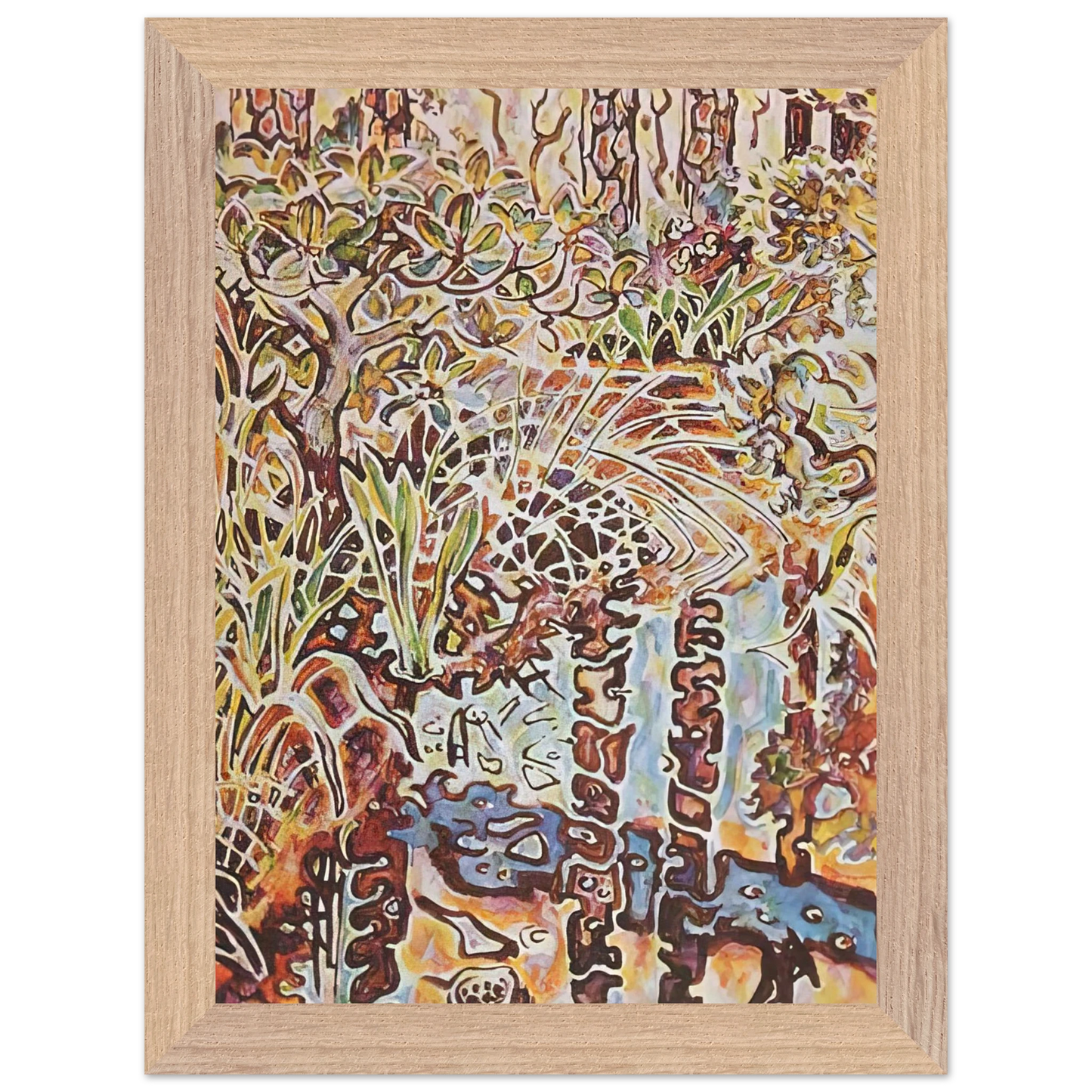 Walter Inglis Anderson - Walter Anderson Wall art - 40x50 cm / 16x20 inches - Fine Art Poster-canvas - -