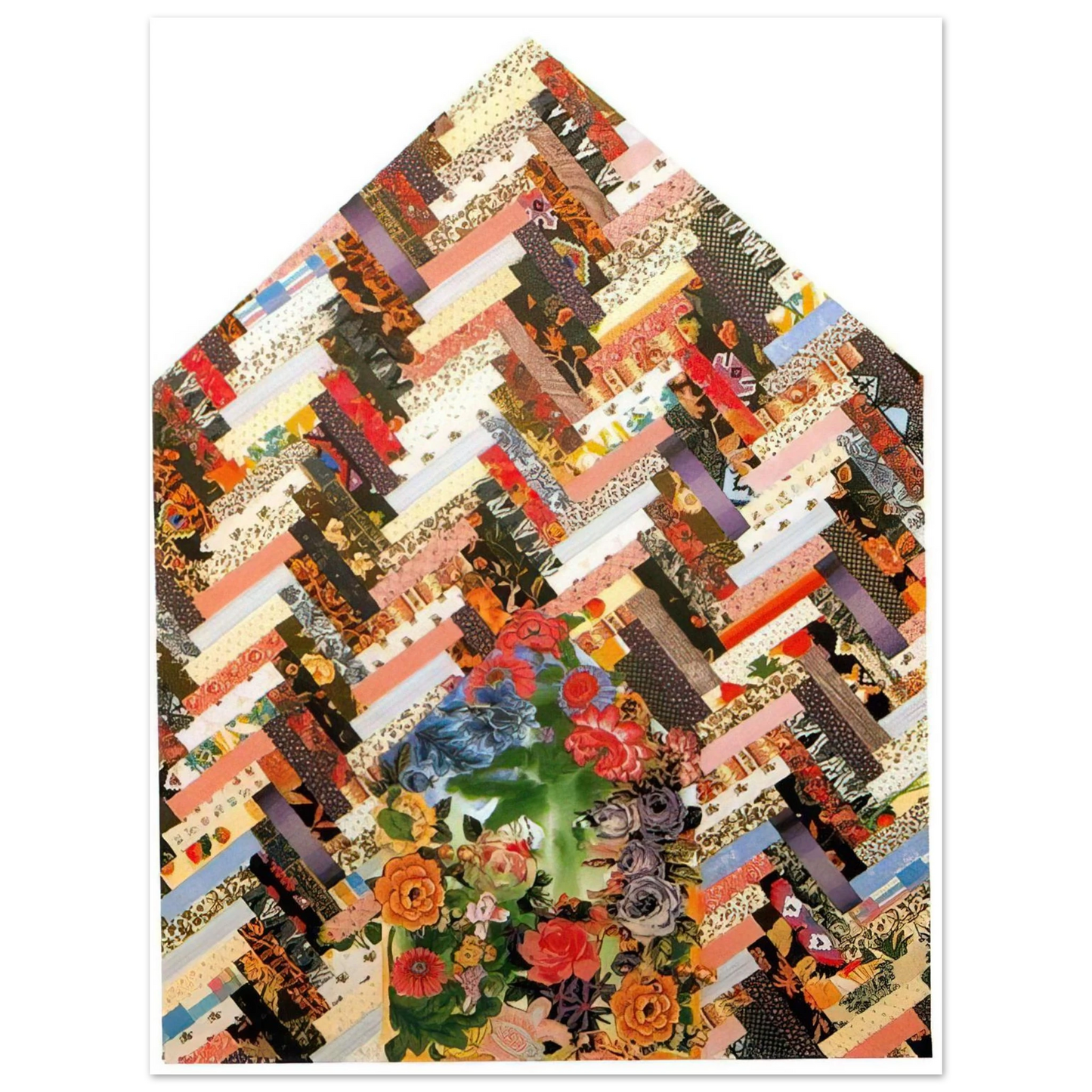 Miriam Schapiro - New Harmony B - PD Pattern and Decoration  75x100 cm / 30x40inches Fine Art Poster