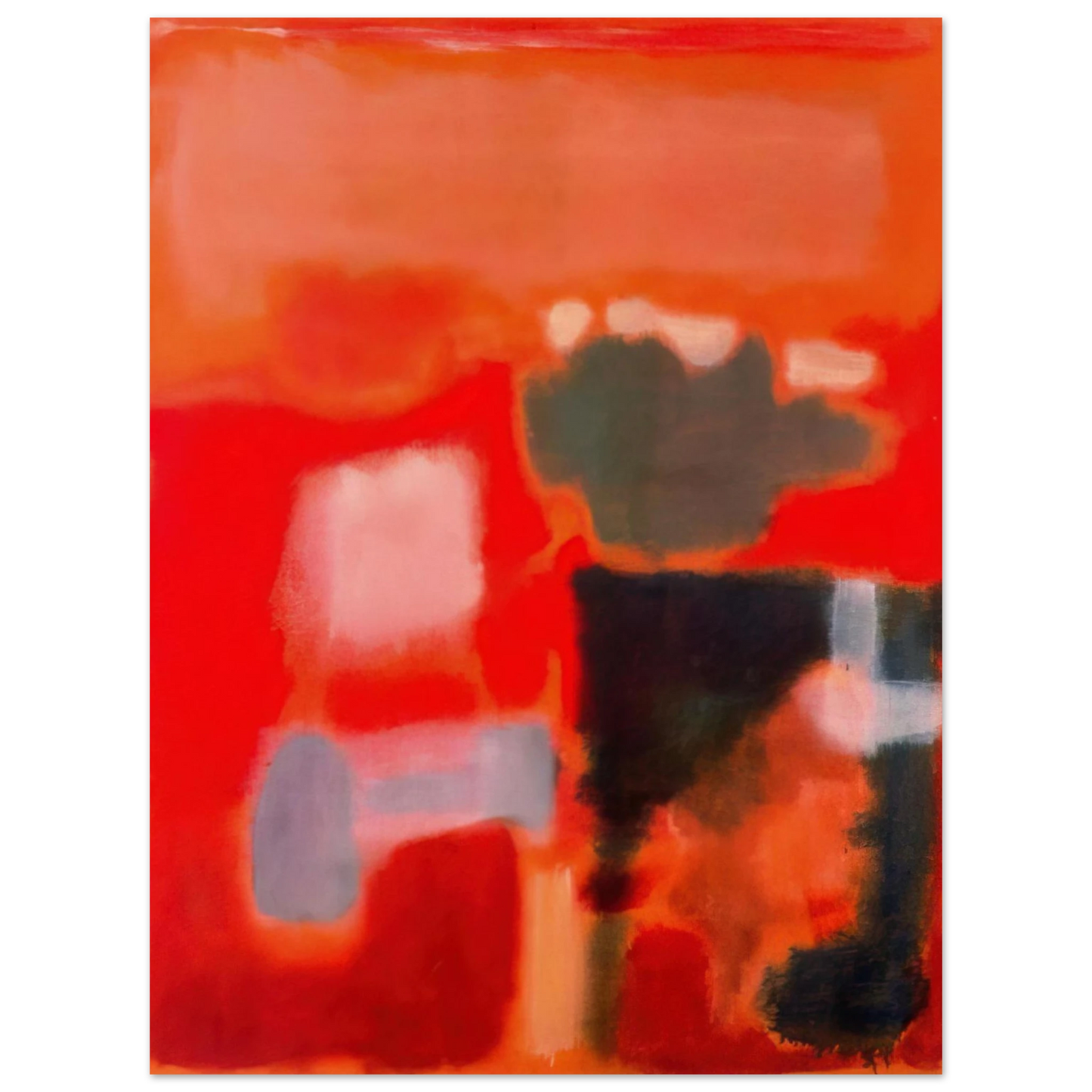 Mark Rothko - No.1 - 1949 Wall Art - 21x29.7 cm / 8x12" - Fine Art Poster-canvas - -