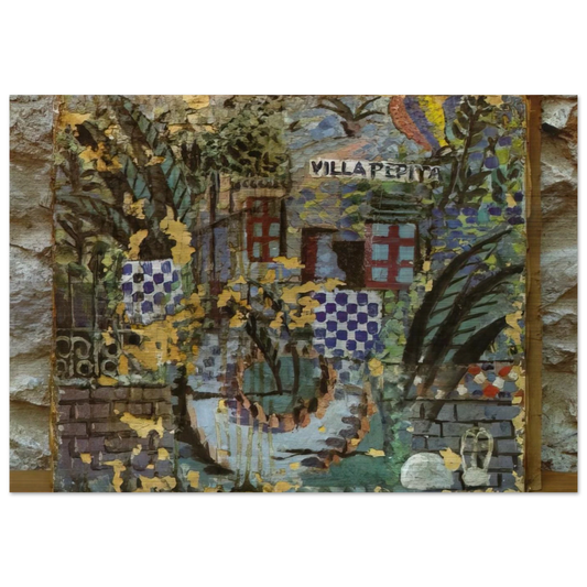 VILLA PEPITA - Salvador Dali Brushed Aluminum Print - 70x100 cm / 28x40 inches | Salvador Dali Aluminum Print | Salvador Dali Prints