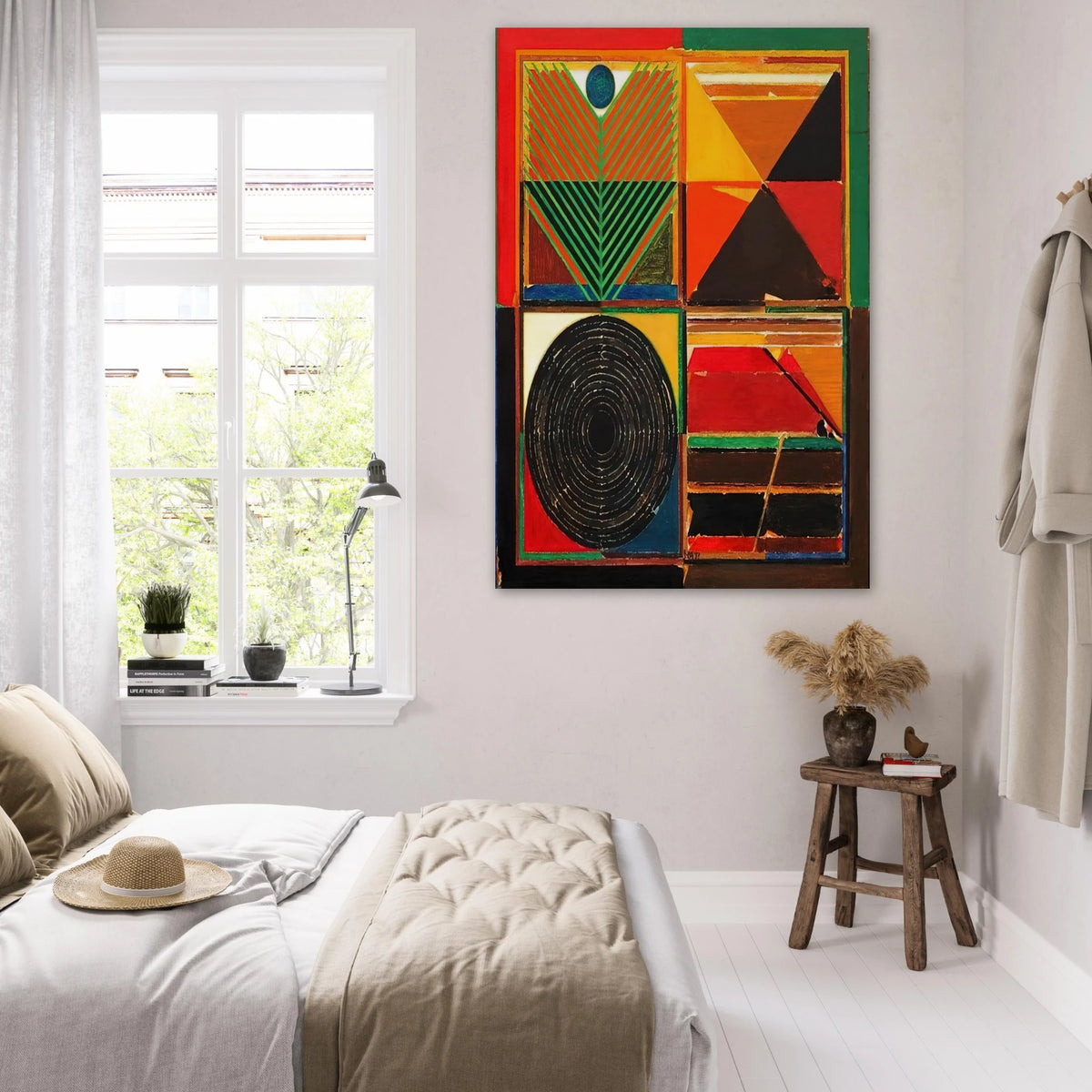 Ankuran - 1987 - S. H. Raza Art Prints - 100x150 cm / 40x60″ inches | S. H. Raza Poster | S. H. Raza Prints