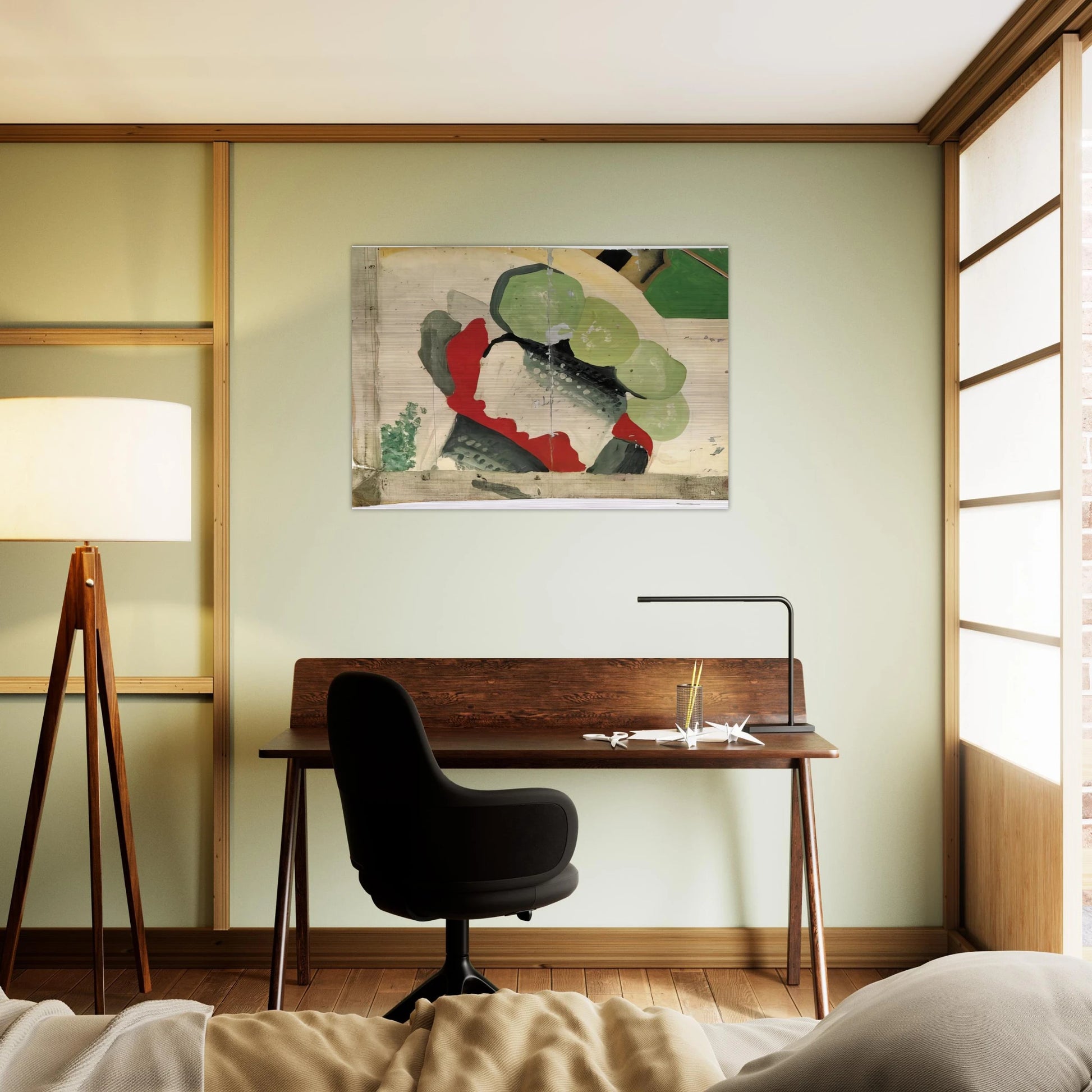 FISCHBR OTCHEN - Sigmar Polke Brushed Aluminum Print - 70x100 cm / 28x40 inches | Sigmar Polke Aluminum Print | Sigmar Polke Prints