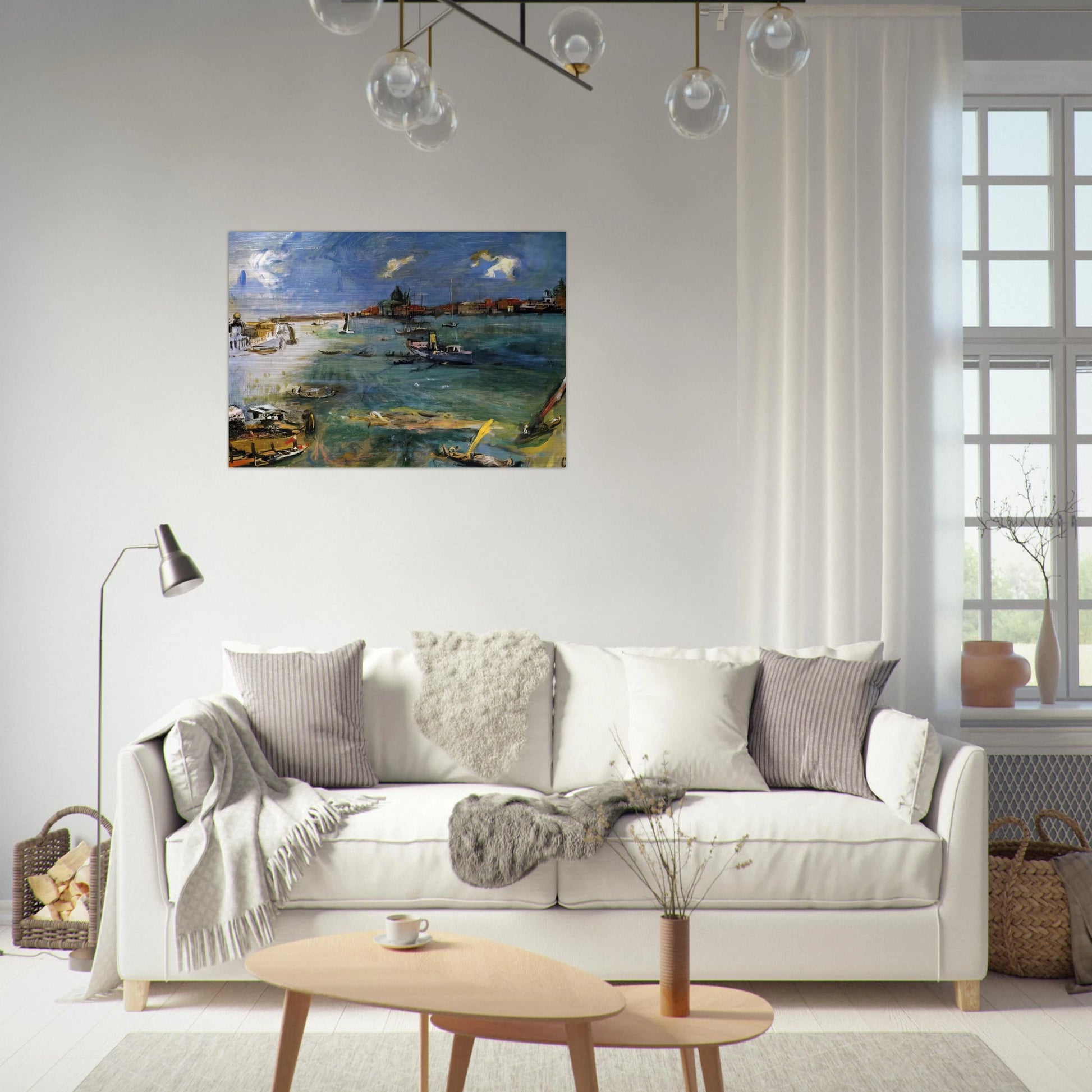 NOT_DETECTED_235881 - OSKAR KOKOSCHKA Brushed Aluminum Print - 70x100 cm / 28x40 inches | OSKAR KOKOSCHKA Aluminum Print | OSKAR KOKOSCHKA Prints