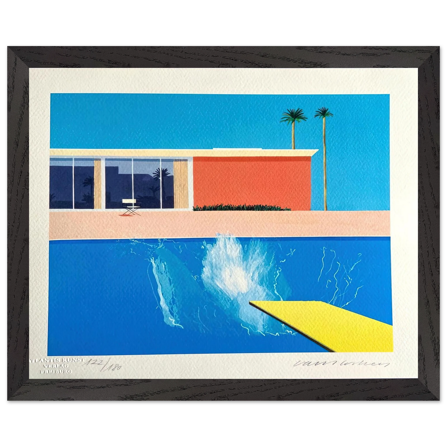 David Hockney - David Hockney Wall art - 30x45 cm / 12x18 inches - Fine Art Poster-canvas - -