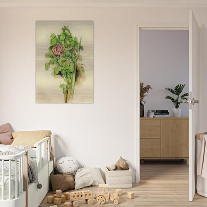 Rose Bush - Paul Cézanne Brushed Aluminum Print - 70x100 cm / 28x40 inches | Paul Cézanne Aluminum Print | Paul Cézanne Prints