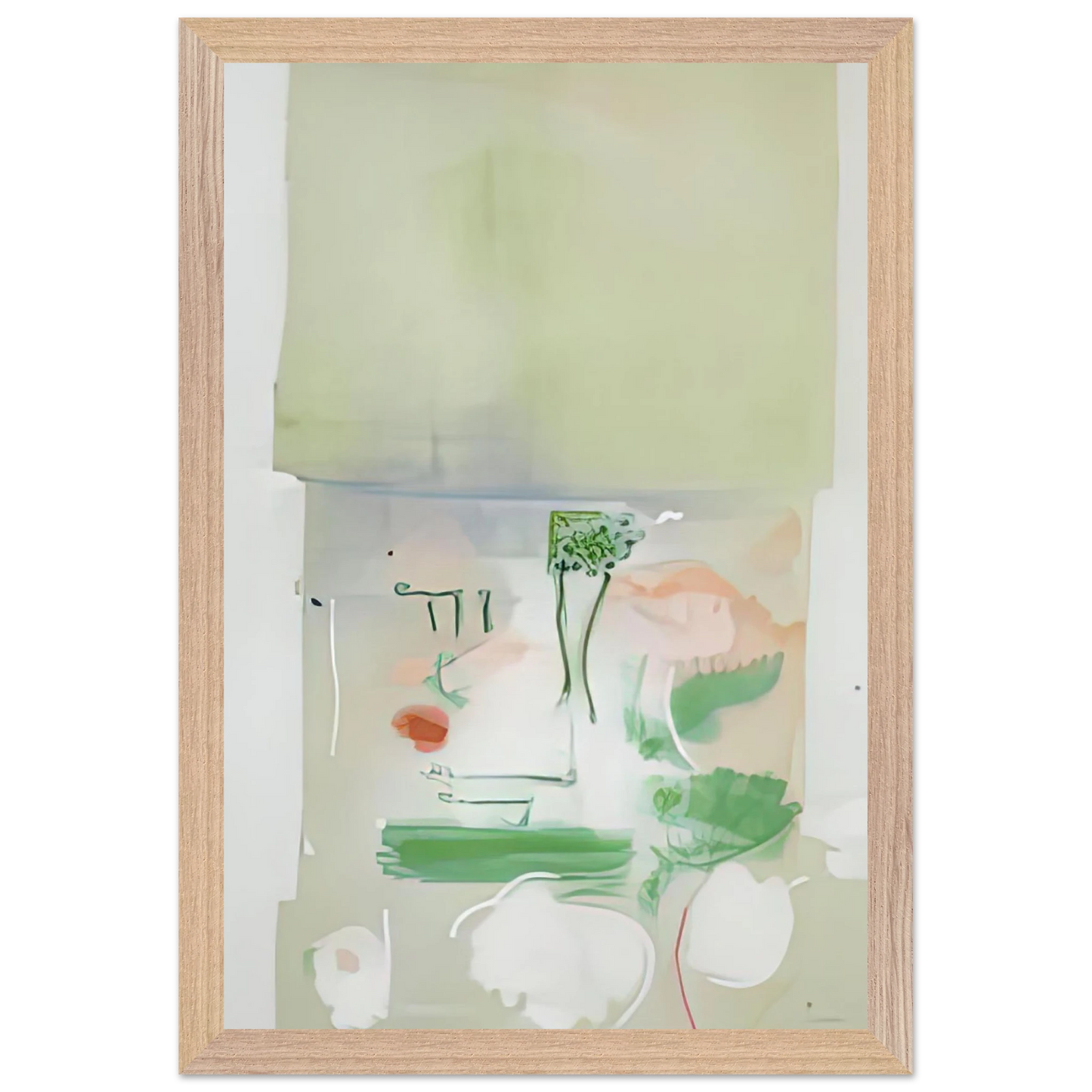 Helen Frankenthaler - Faerie Tale, 1988- Wall Art - 28x40 inches / 70x70 cm - Canvas (Imperial)-canvas - -