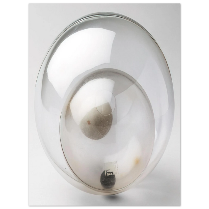 Bruno Munari - Double Spheres Object - 1963  75x100 cm / 30x40inches Fine Art Poster