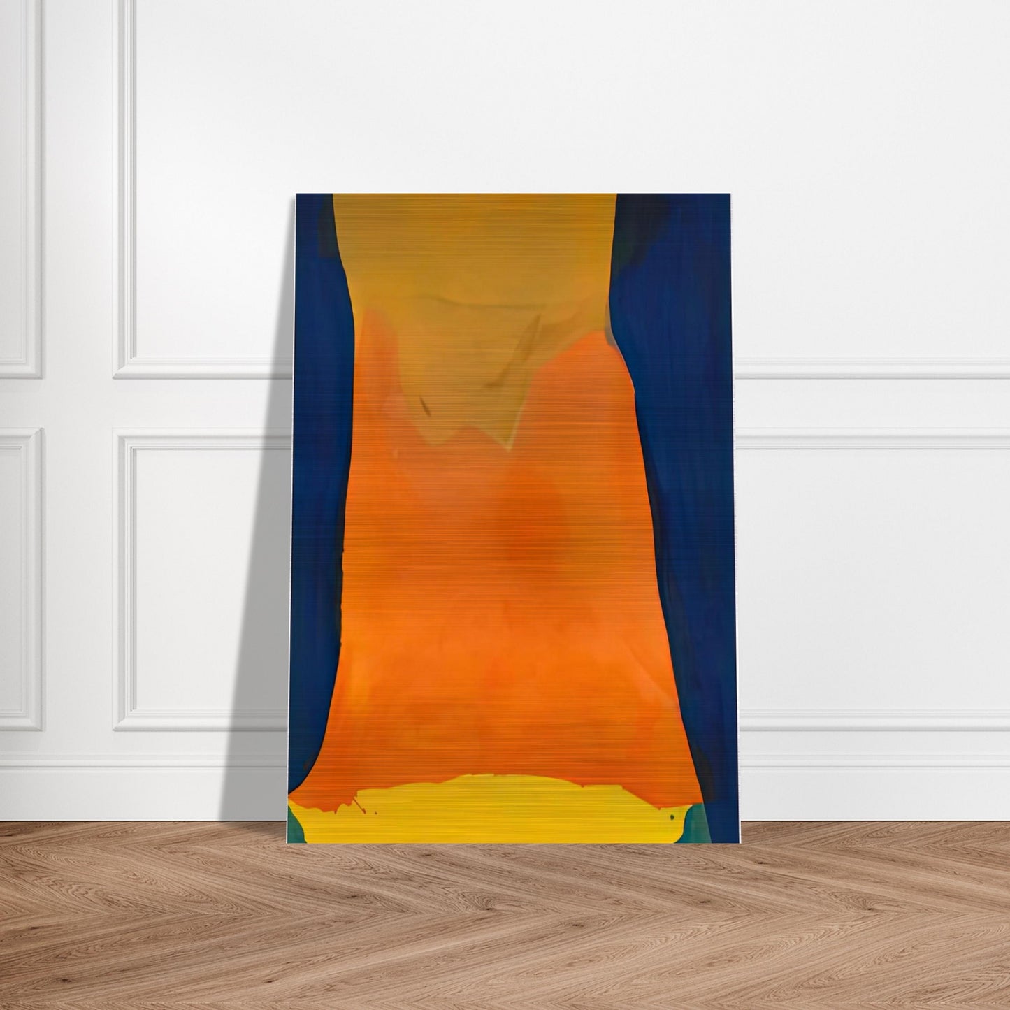Orange Mood, 1963-64- - Helen Frankenthaler Brushed Aluminum Print - 70x100 cm / 28x40 inches | Helen Frankenthaler Aluminum Print | Helen Frankenthaler Prints