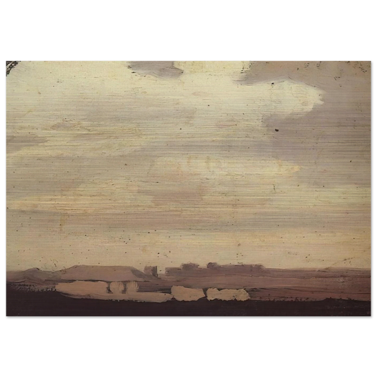 Clouds - Arkhyp Kuindzhi Brushed Aluminum Print - 70x100 cm / 28x40 inches | Arkhyp Kuindzhi Aluminum Print | Arkhyp Kuindzhi Prints