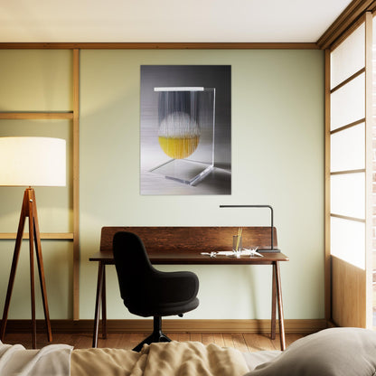 ESFERA THEOSPACIO 1989 - Jesus Rafael Soto Brushed Aluminum Print - 70x100 cm / 28x40 inches | Jesus Rafael Soto Aluminum Print | Jesus Rafael Soto Prints
