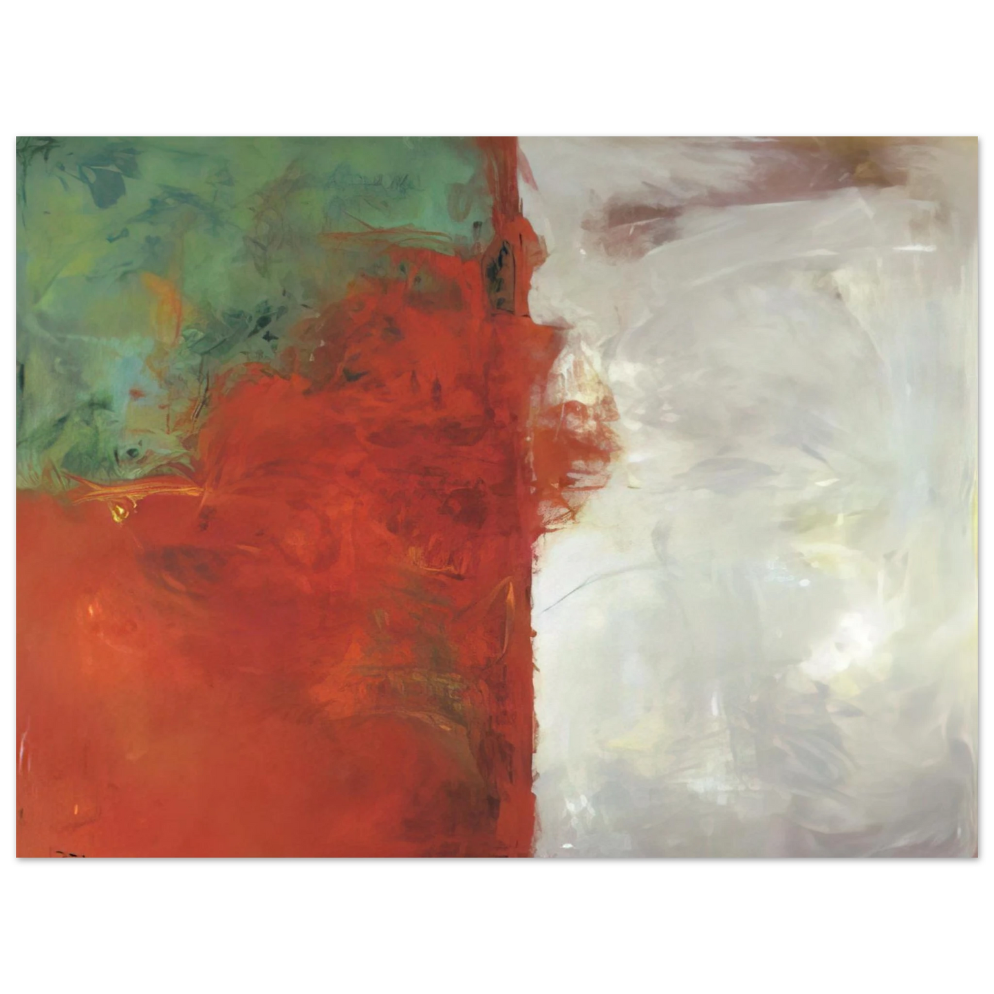 Theodoros Stamos - Divide - 1958  75x100 cm / 30x40inches Fine Art Poster