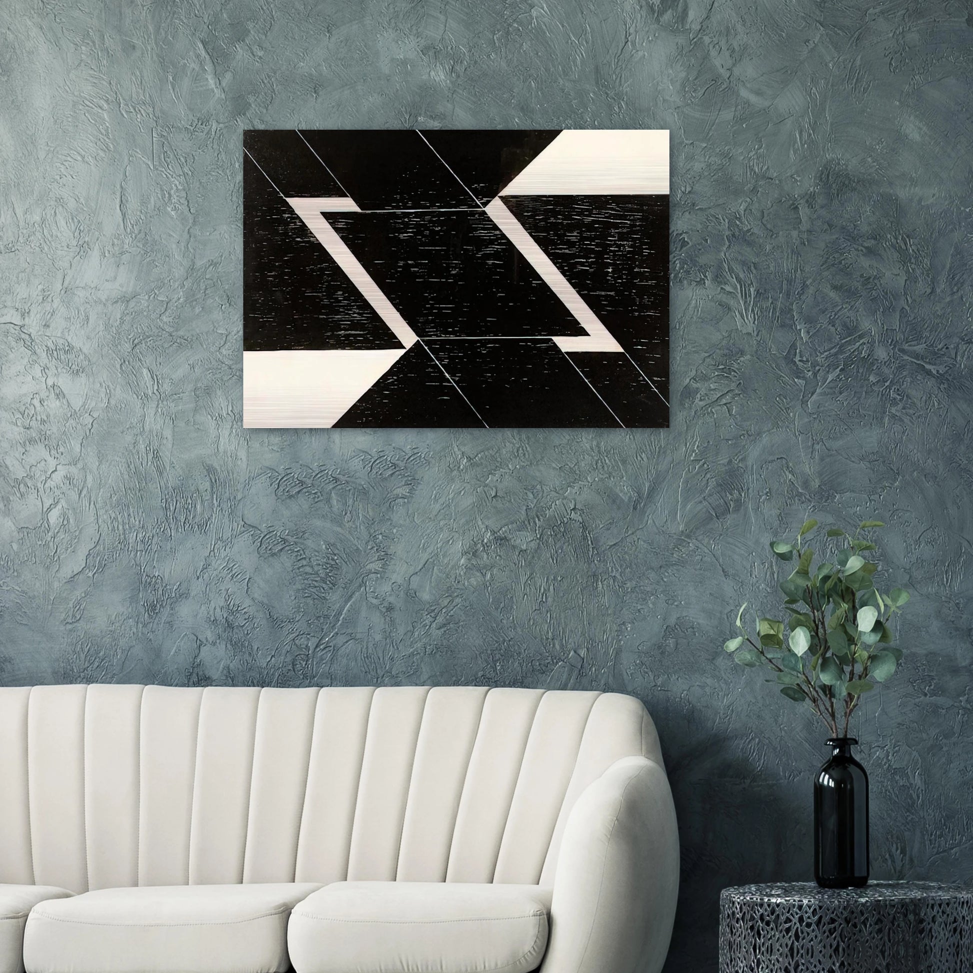 Tecelar - 1955 - Lygia Pape Brushed Aluminum Print - 70x100 cm / 28x40 inches | Lygia Pape Aluminum Print | Lygia Pape Prints