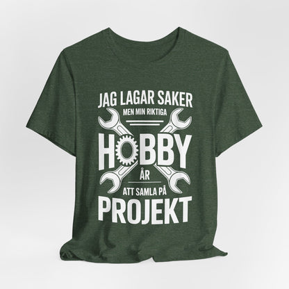 Hobby Project Tee - Leuke DIY-shirt voor vakmensen, cadeau voor klussers, Vaderdag, casual kleding, werkkleding