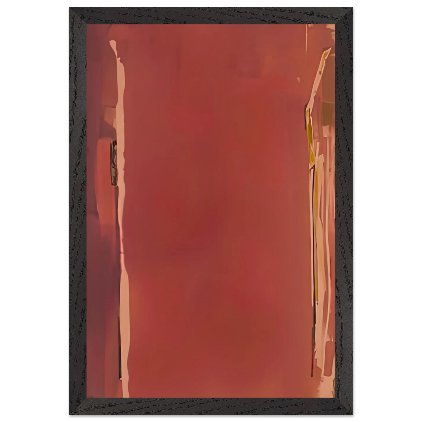 Helen Frankenthaler - Sentry, 1976- Wall Art - 30x40 cm / 12x16 inches - Premium Wooden Framed Poster With Fine Art Paper-canvas - Wood frame