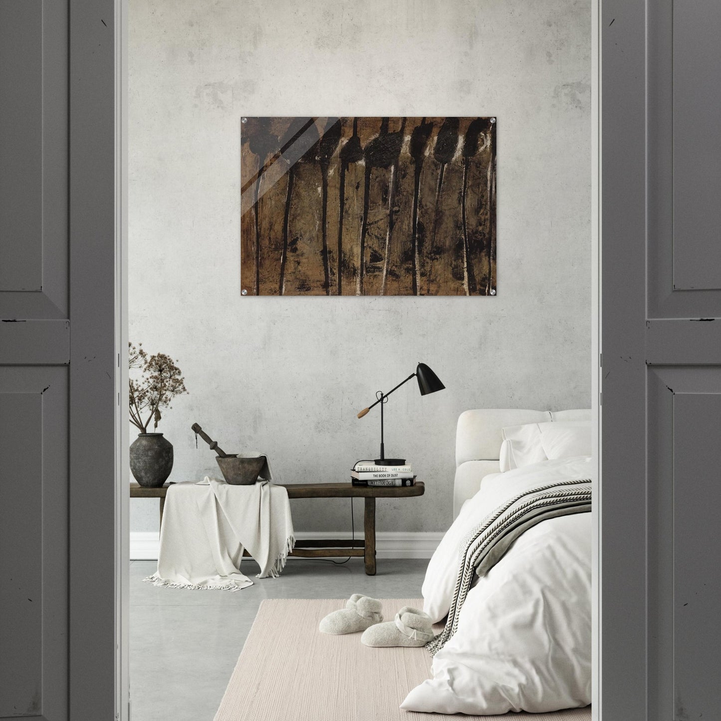 Solon I - Cy Twombly Acrylic Print - 70x100 cm / 28x40″ inches