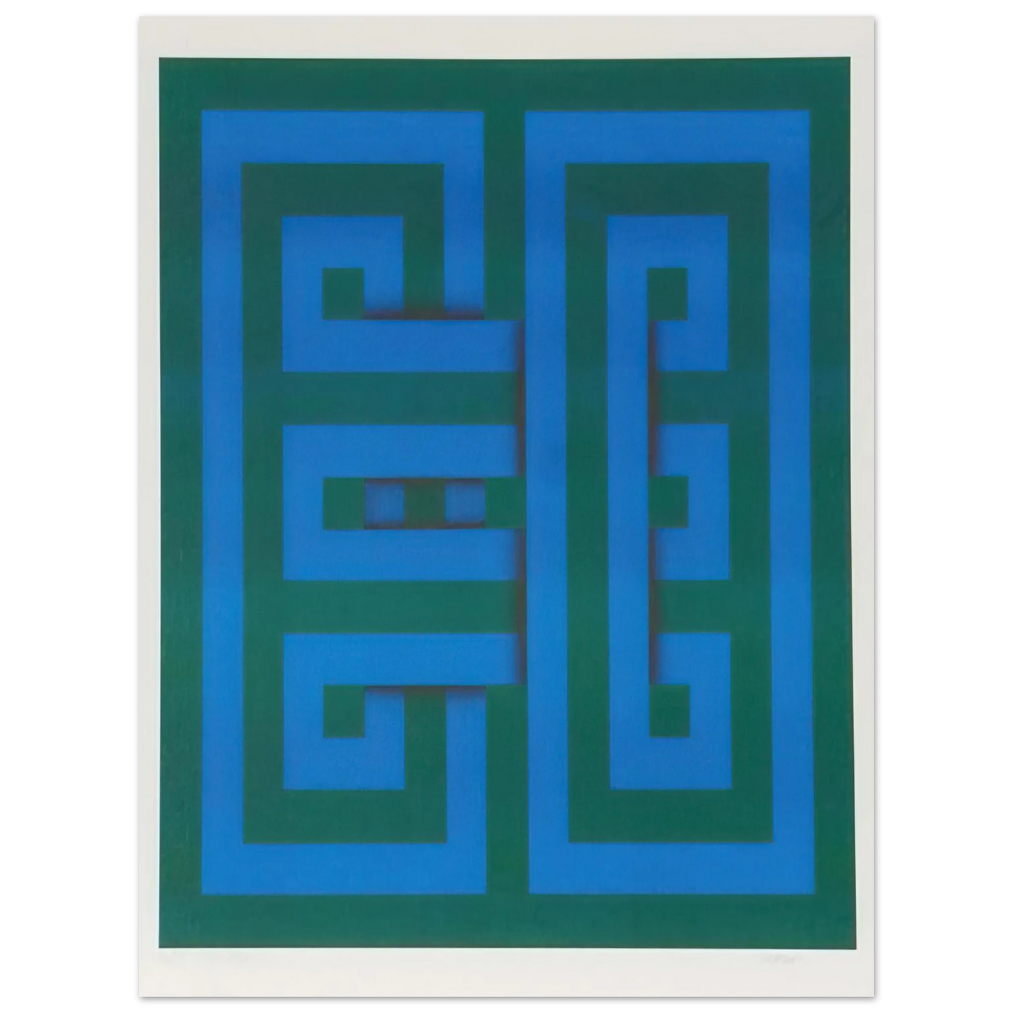 Omar Rayo - Saphan - 1969  75x100 cm / 30x40inches Fine Art Poster