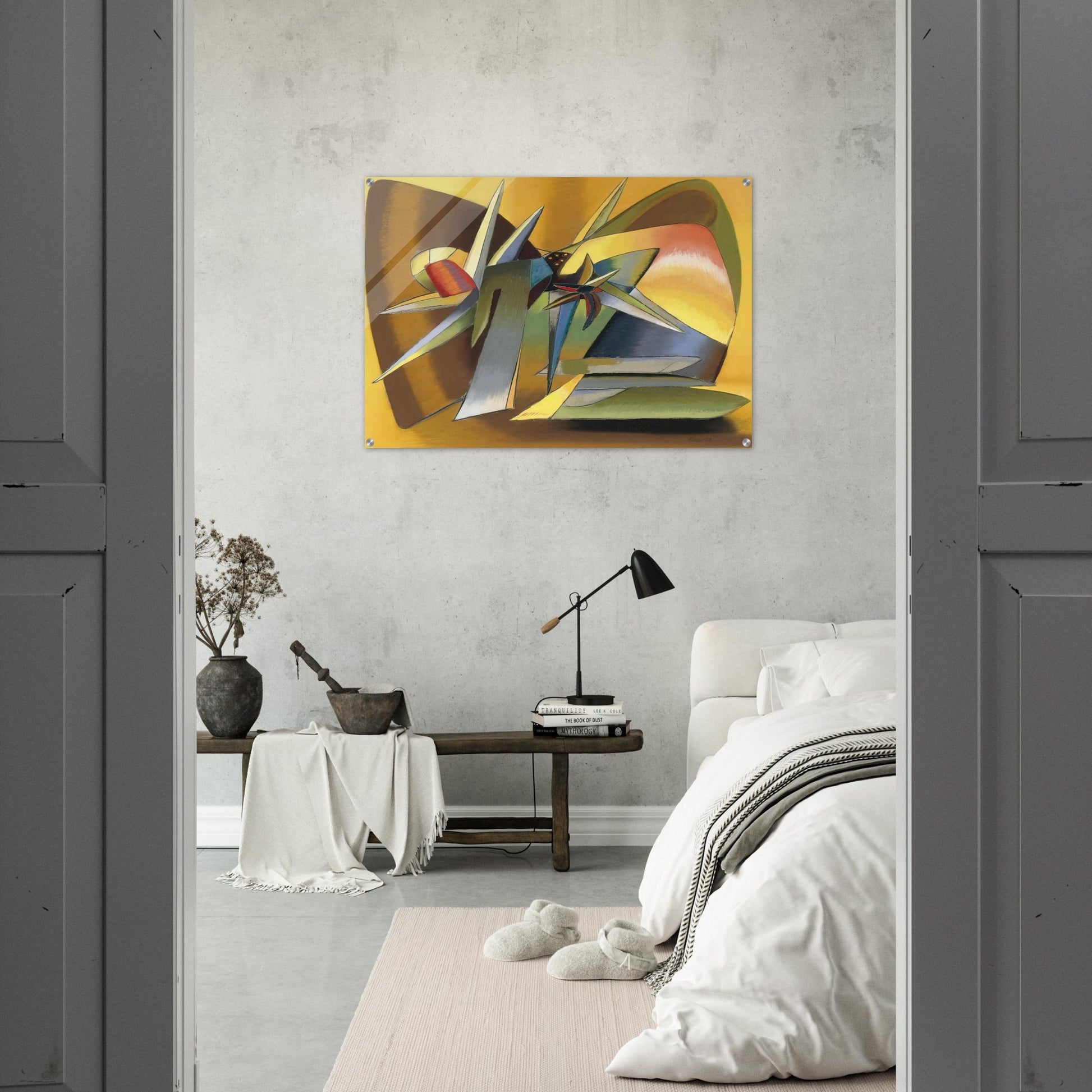 The Desert - 1938 - John Ferren Acrylic Print - 70x100 cm / 28x40″ inches
