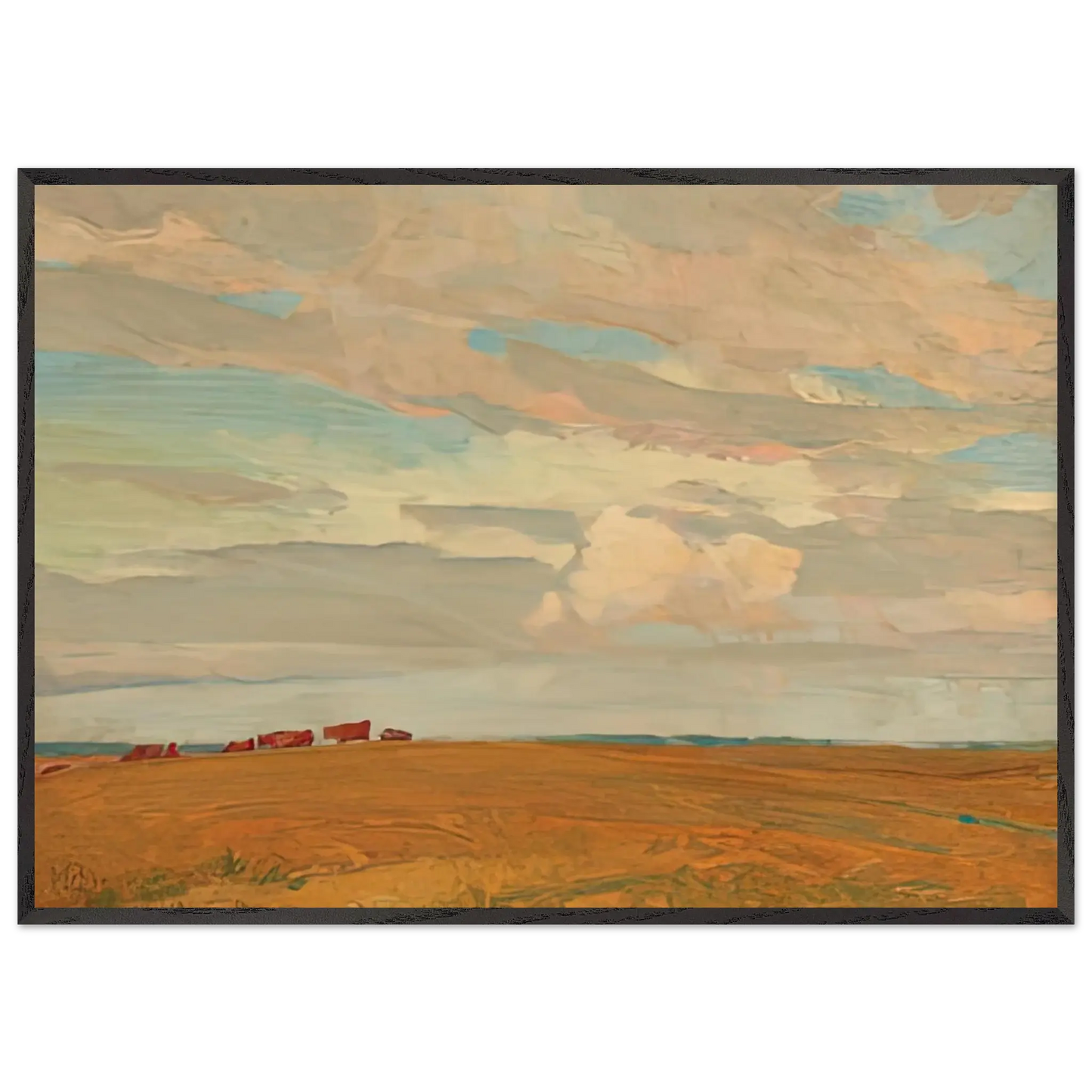 Maynard Dixon - PRAIRIE SAND HILL CAMP MAY 1921 1921 Wall art - 15x20 cm / 6x8 Inches - Fine Art Poster - -