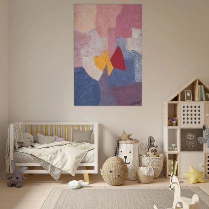 Composition - 1960 - Serge Poliakoff Art Prints - 100x150 cm / 40x60″ inches | Serge Poliakoff Poster | Serge Poliakoff Prints
