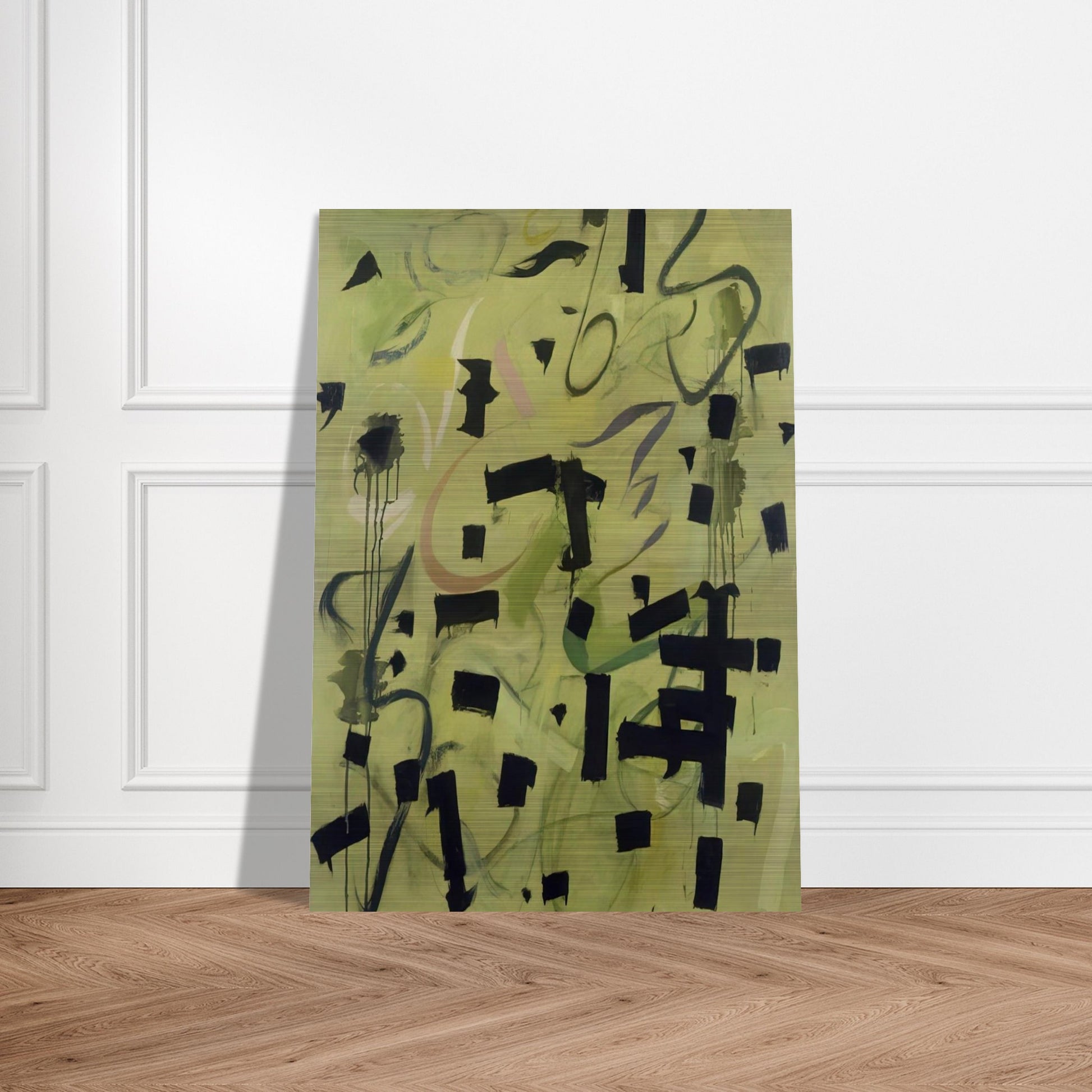 Number 12 - 1949 - Bradley Walker Tomlin Brushed Aluminum Print - 70x100 cm / 28x40 inches | Bradley Walker Tomlin Aluminum Print | Bradley Walker Tomlin Prints